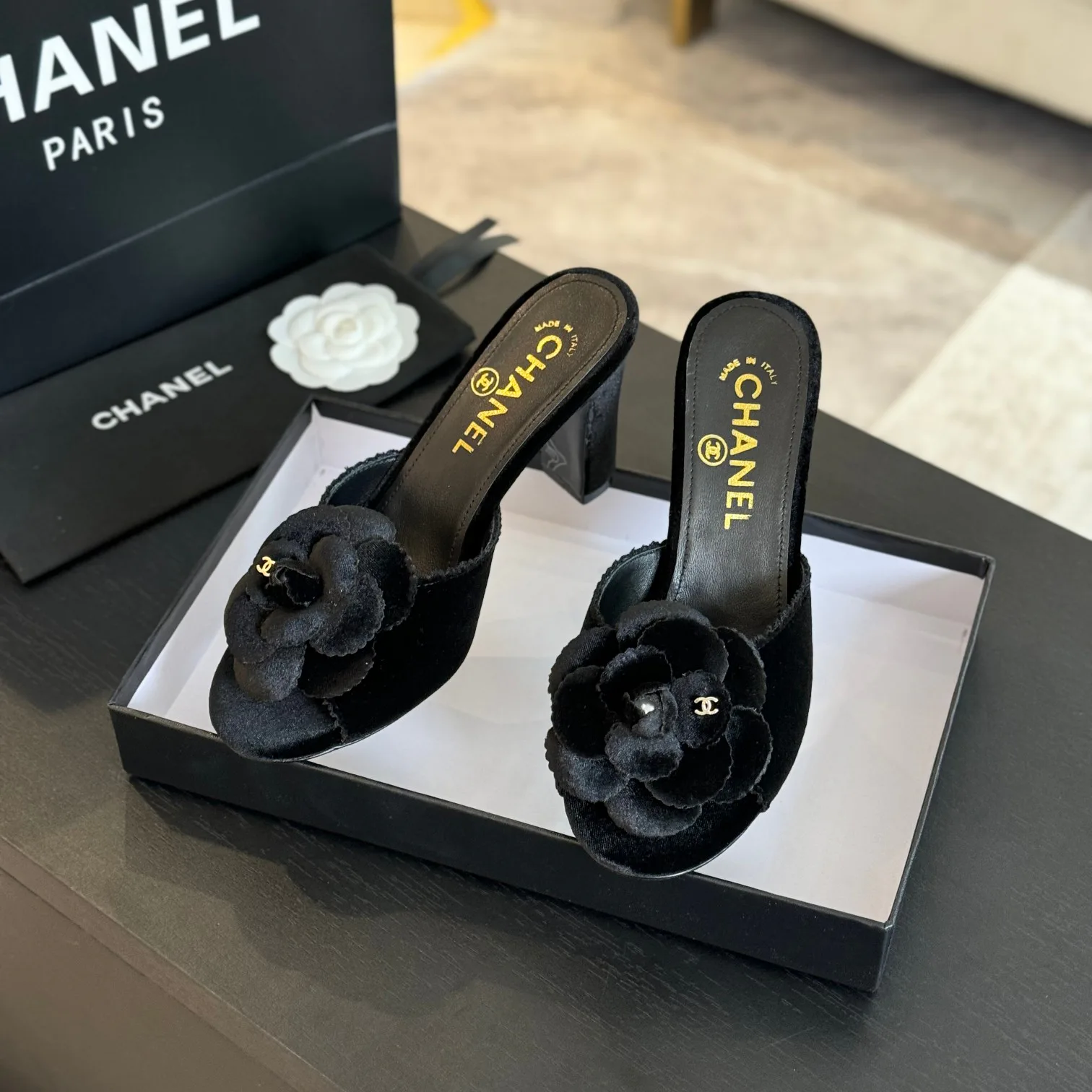 Босоножки Женские Chanel 53388