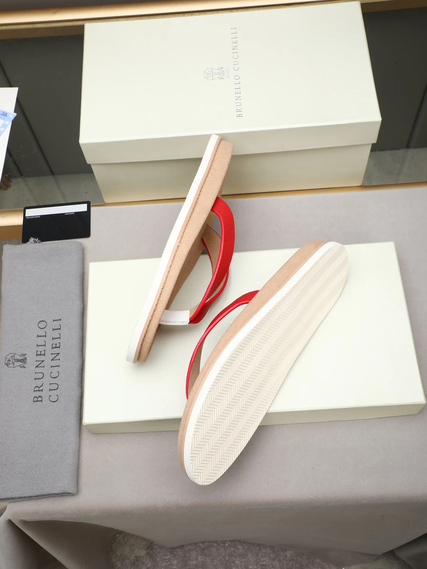 Шлепанцы Мужские Brunello Cucinelli 6062754