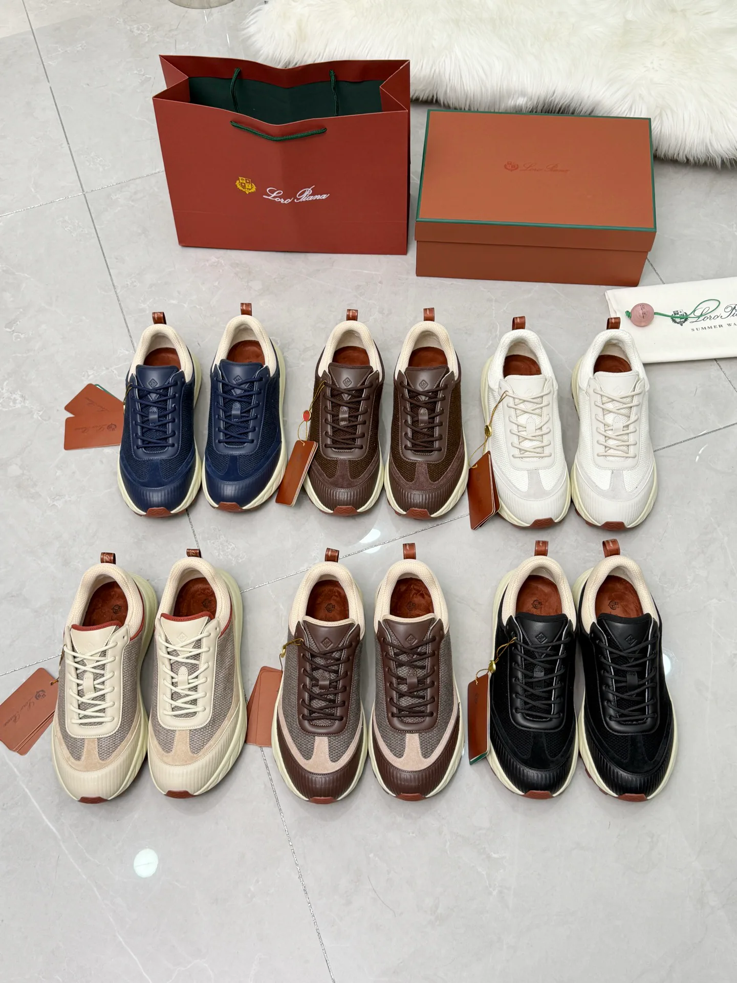 Кроссовки Мужские Loro Piana 19145144