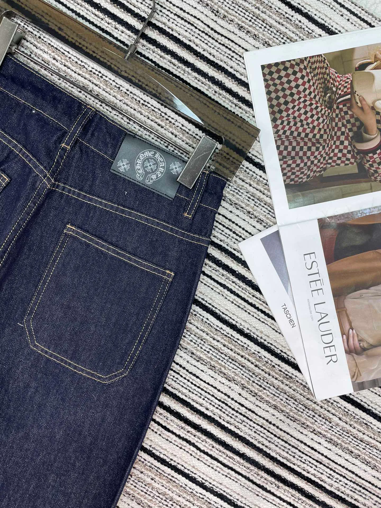 Джинсы Женские Chrome Hearts 5088191