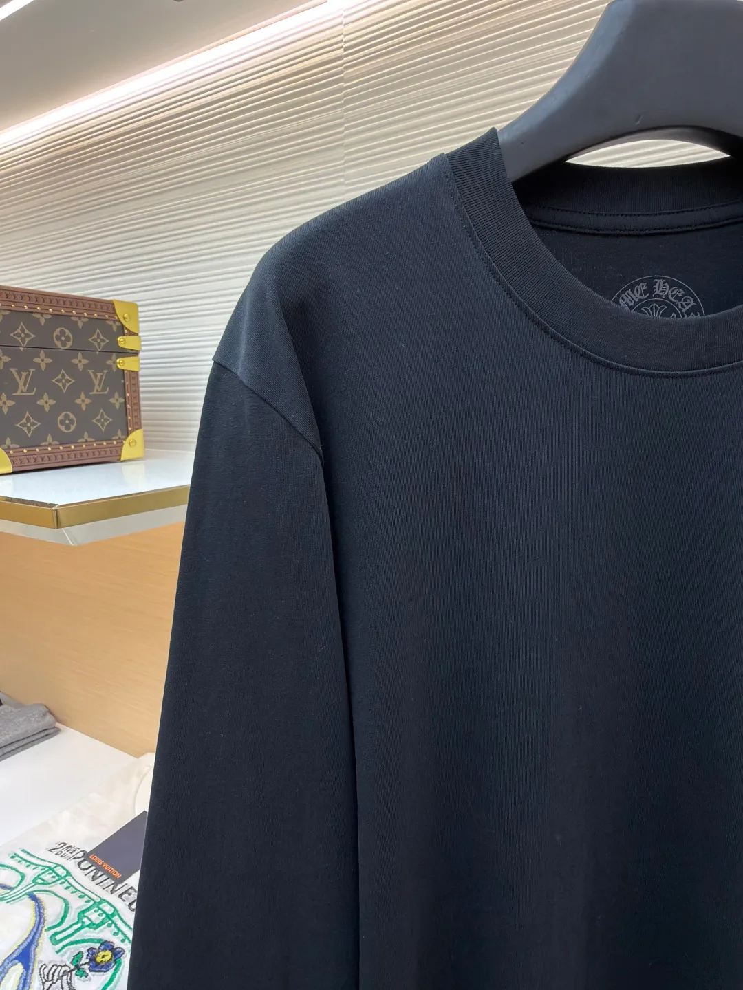 Лонгсливы Мужские Chrome Hearts 11399356