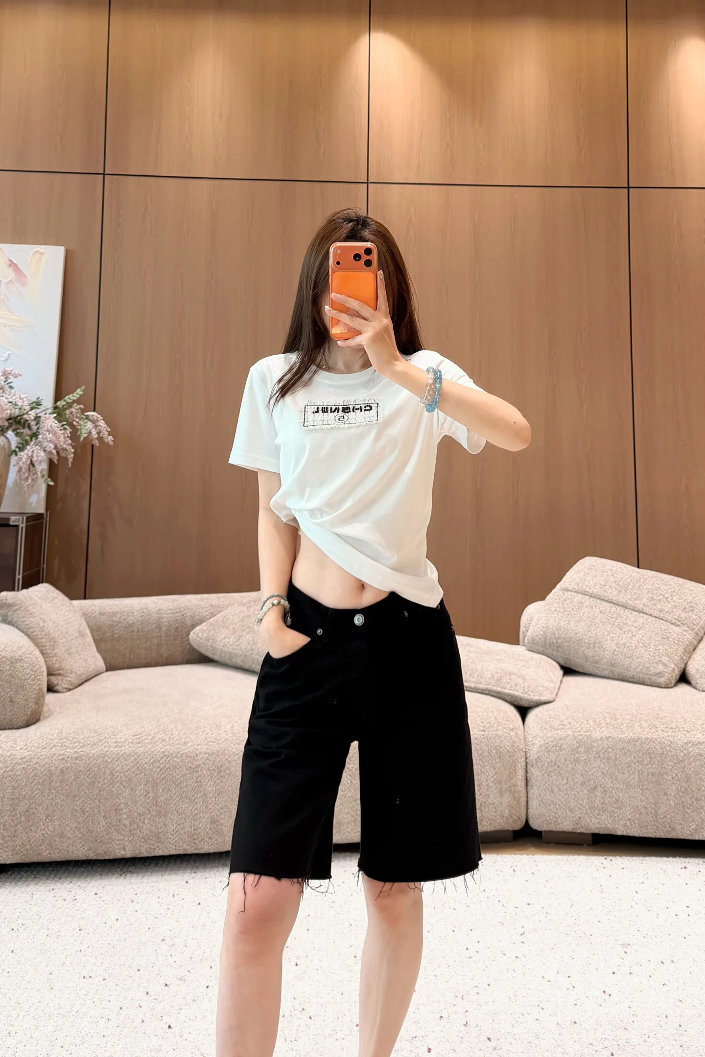 Шорты Женские Saint Laurent 12945591