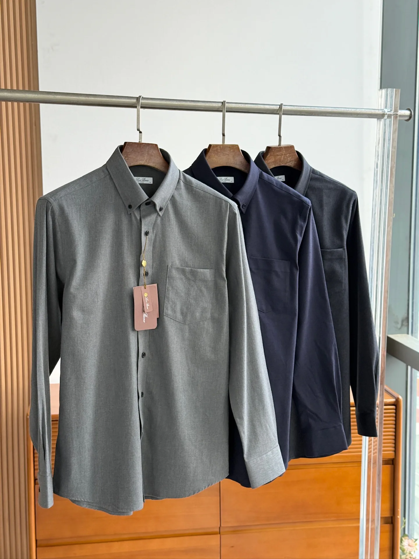 Рубашки Мужские Loro Piana 1807010