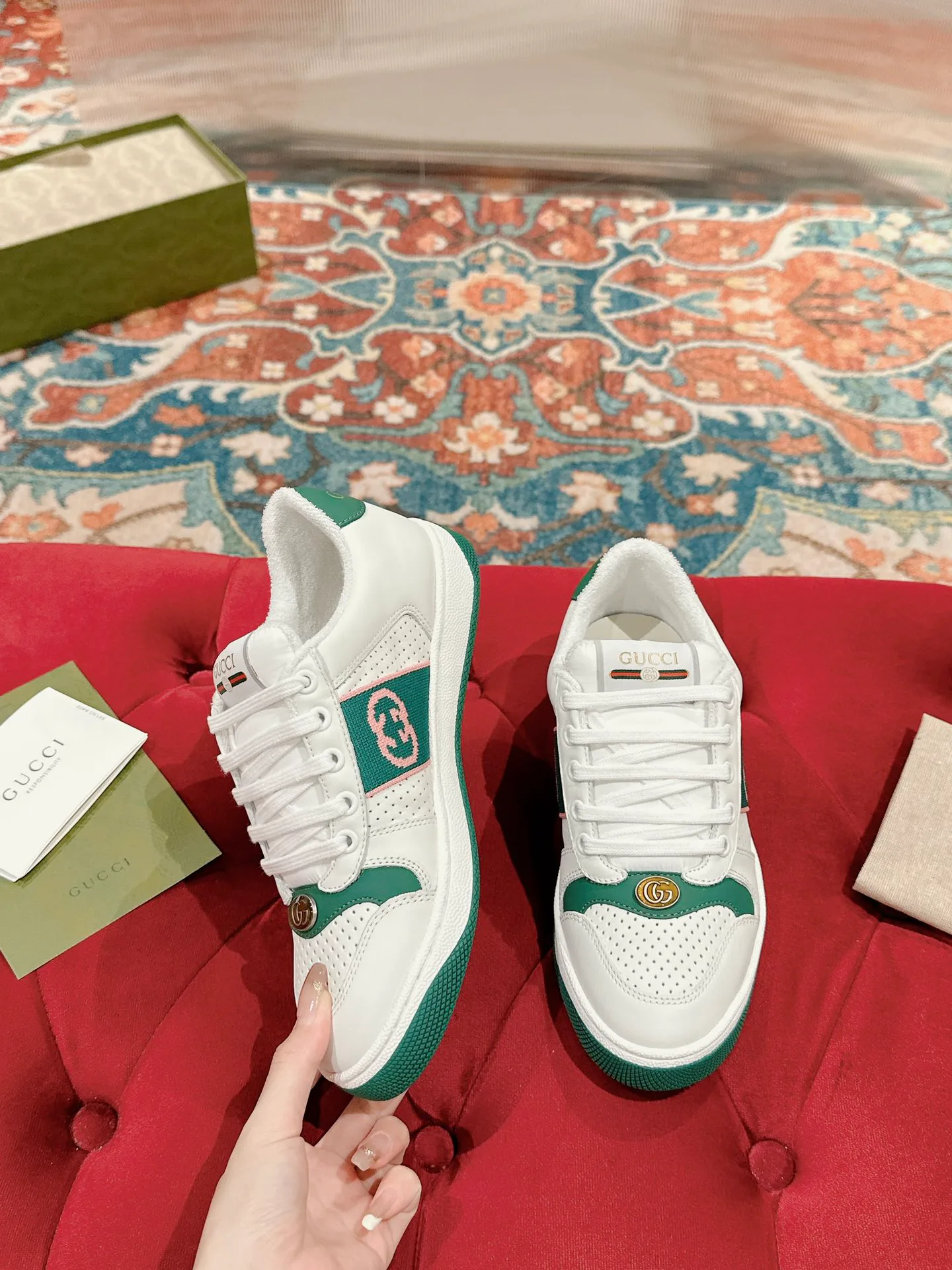 Кроссовки Женские Gucci 17956674
