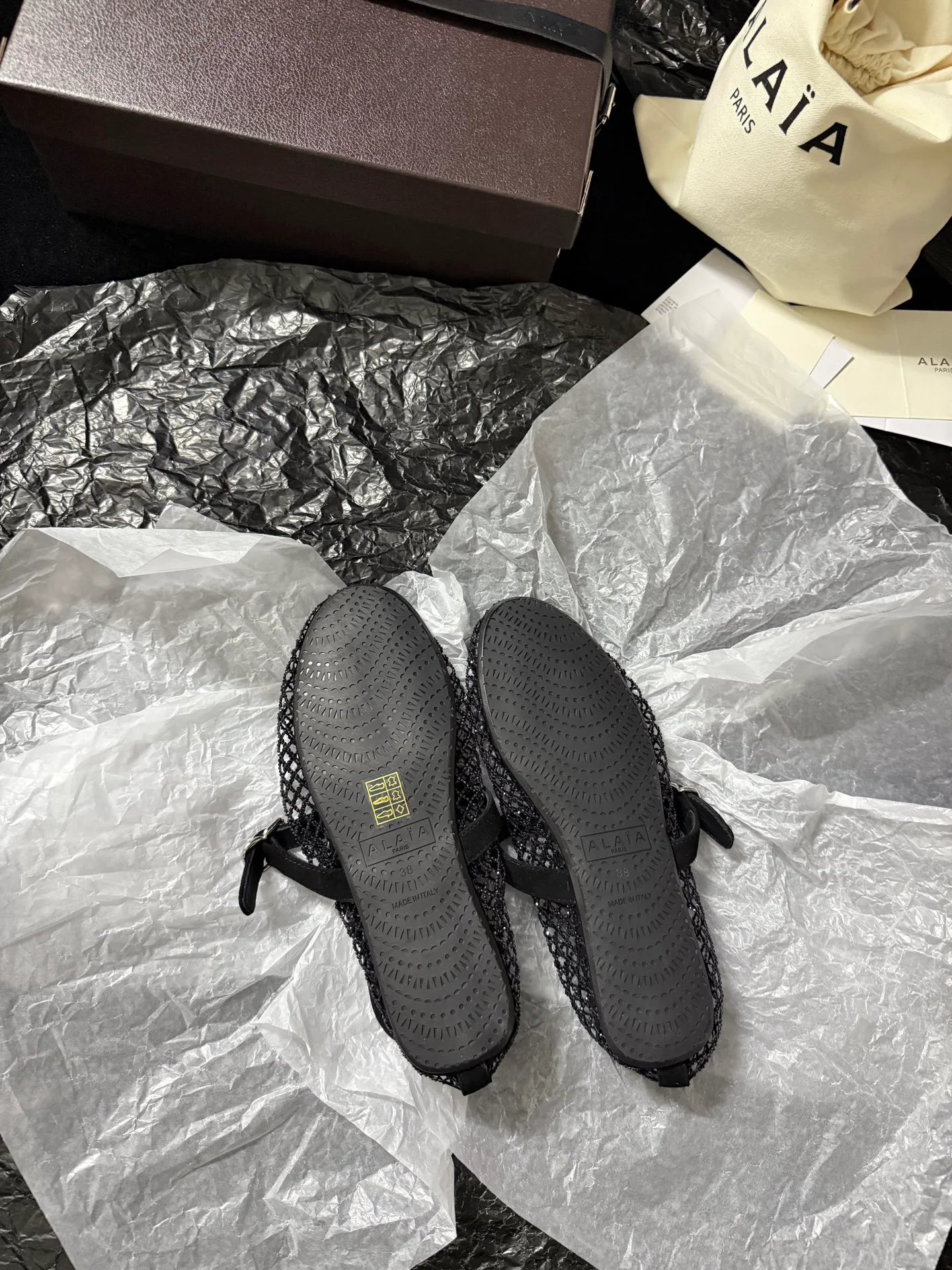 Балетки Женские Alaia 516335