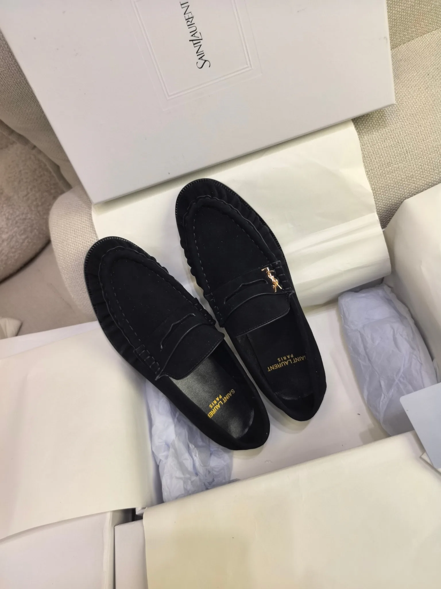 Лоферы И Мокасины Женские Saint Laurent 19128376