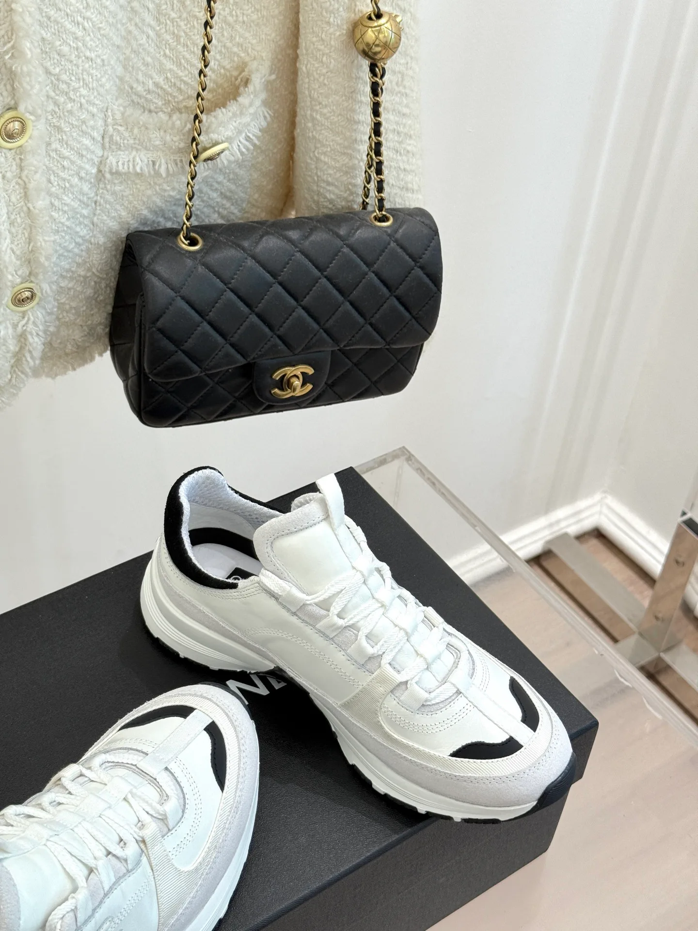 Кроссовки Женские Chanel 9176985