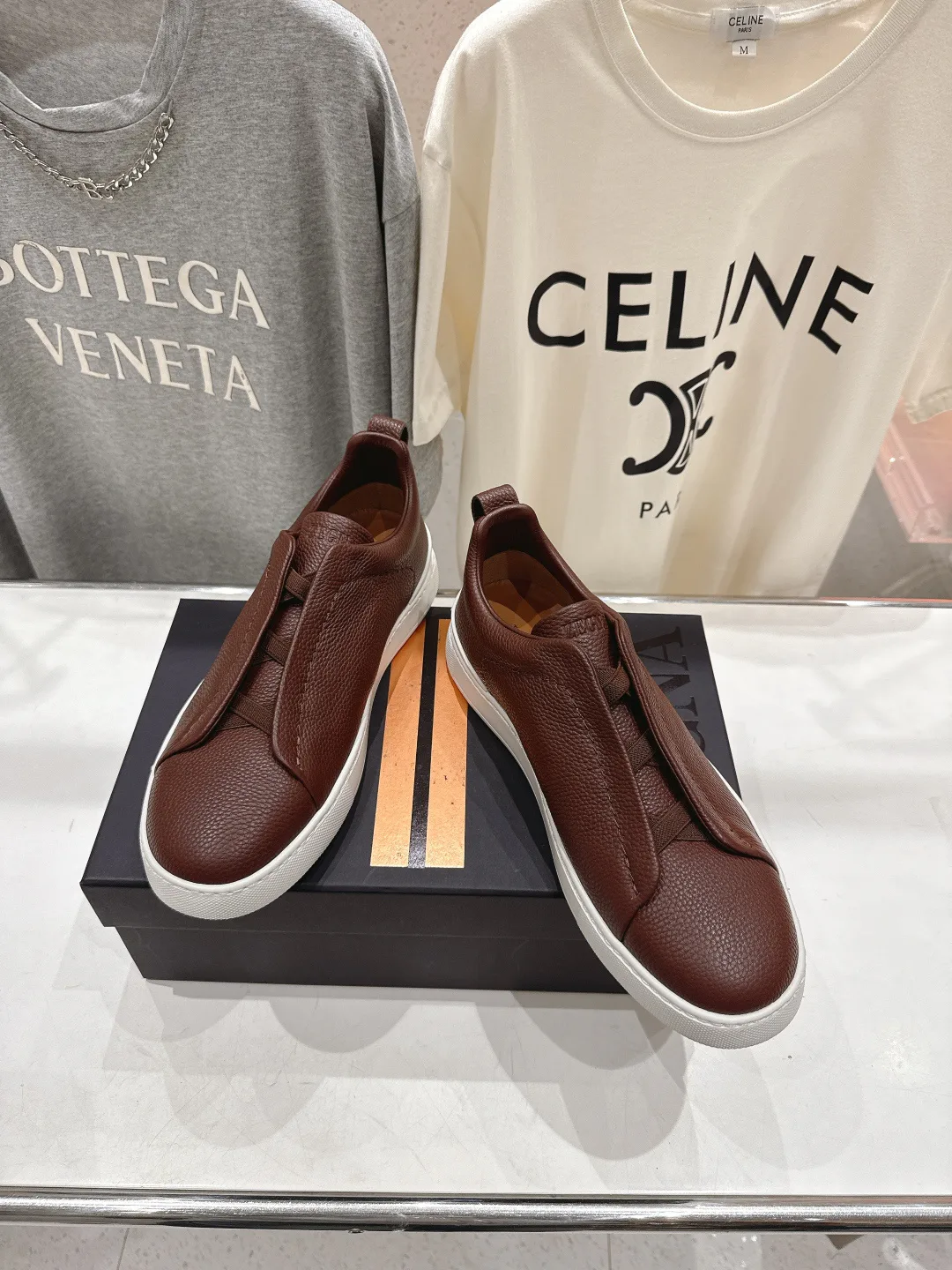 Слипоны Мужские Zegna 1293787