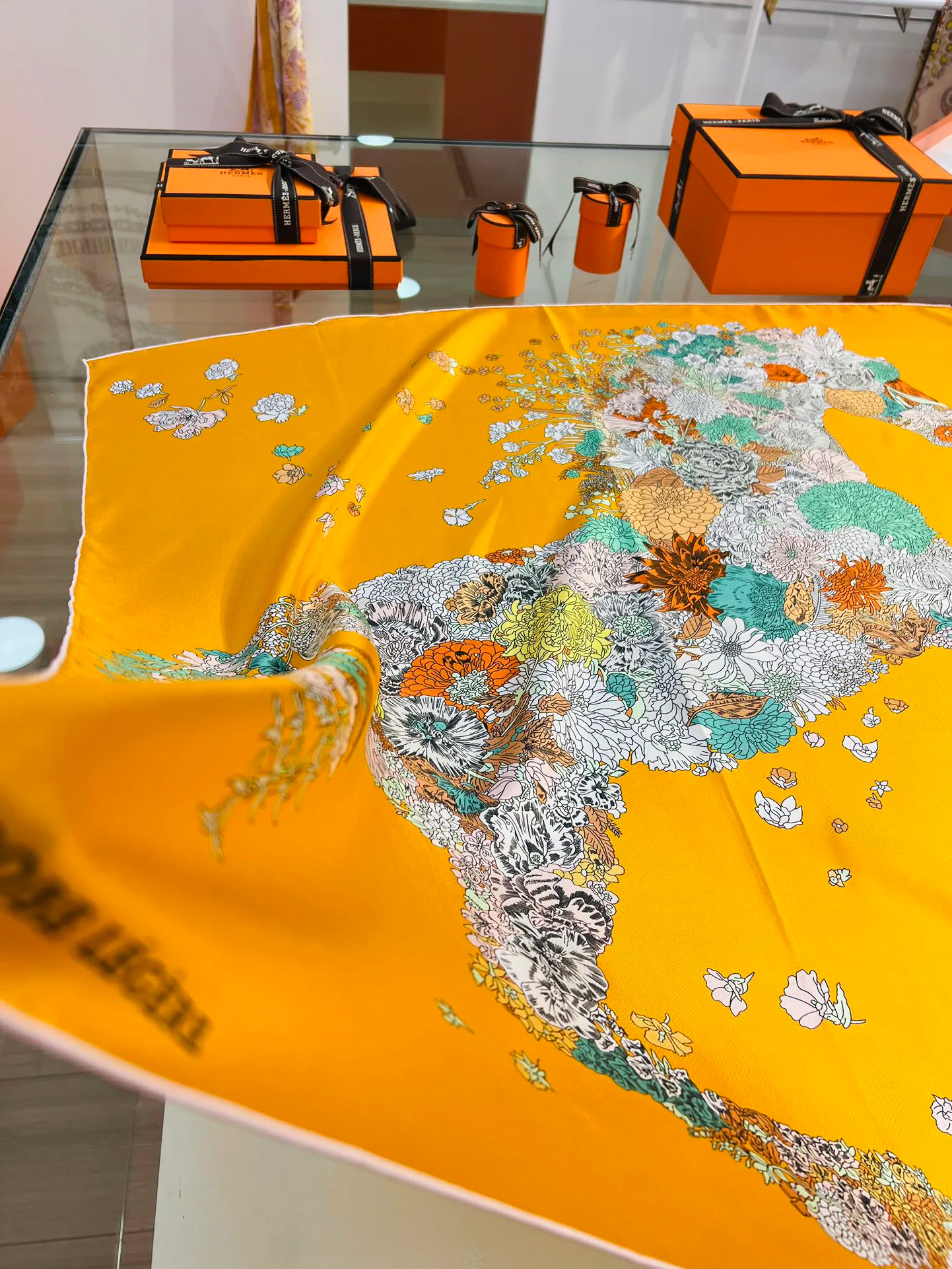 Шарфы Hermes 14451