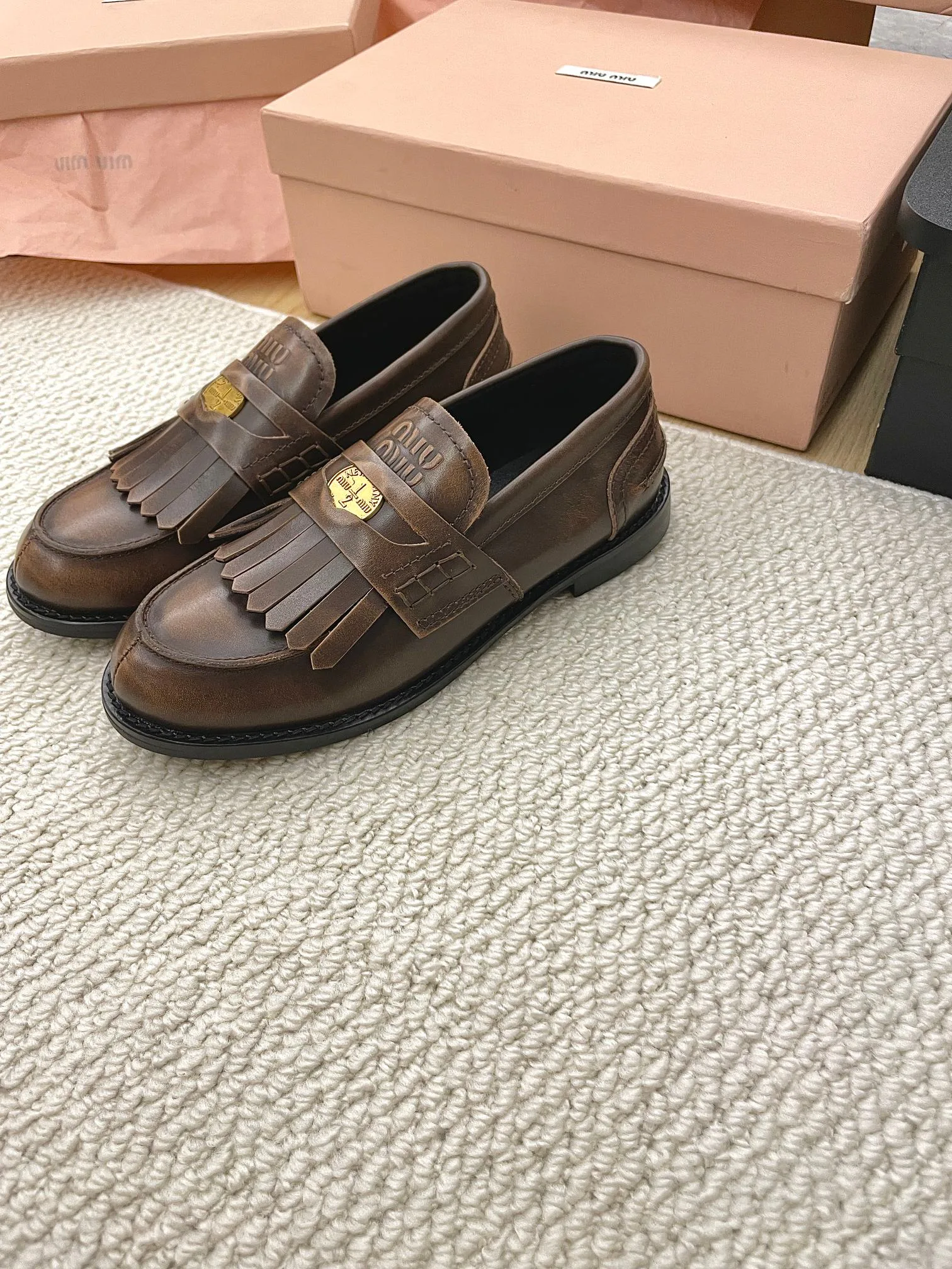 Лоферы И Мокасины Женские Miu Miu 18459398