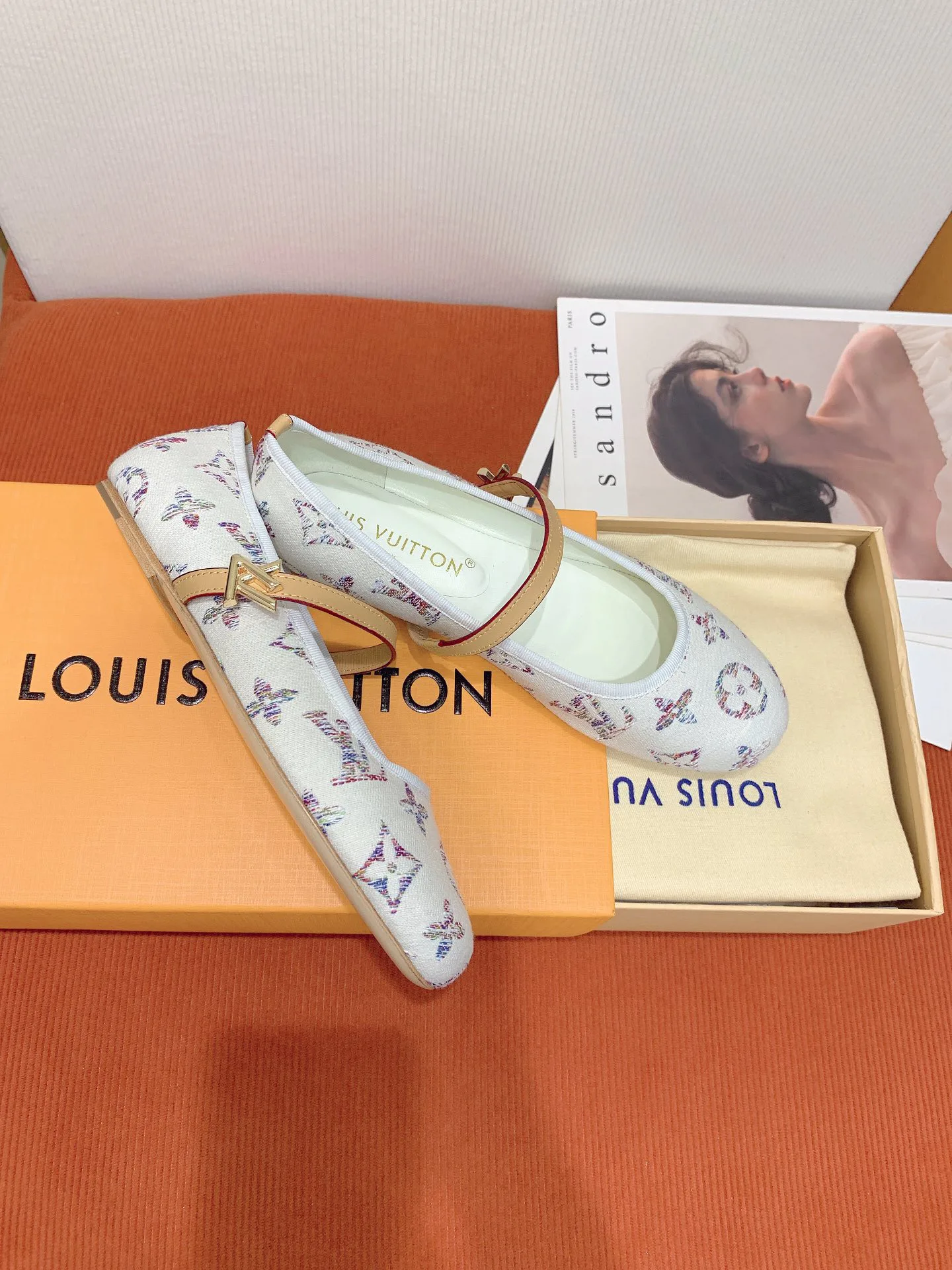 Балетки Женские Louis Vuitton 1834506