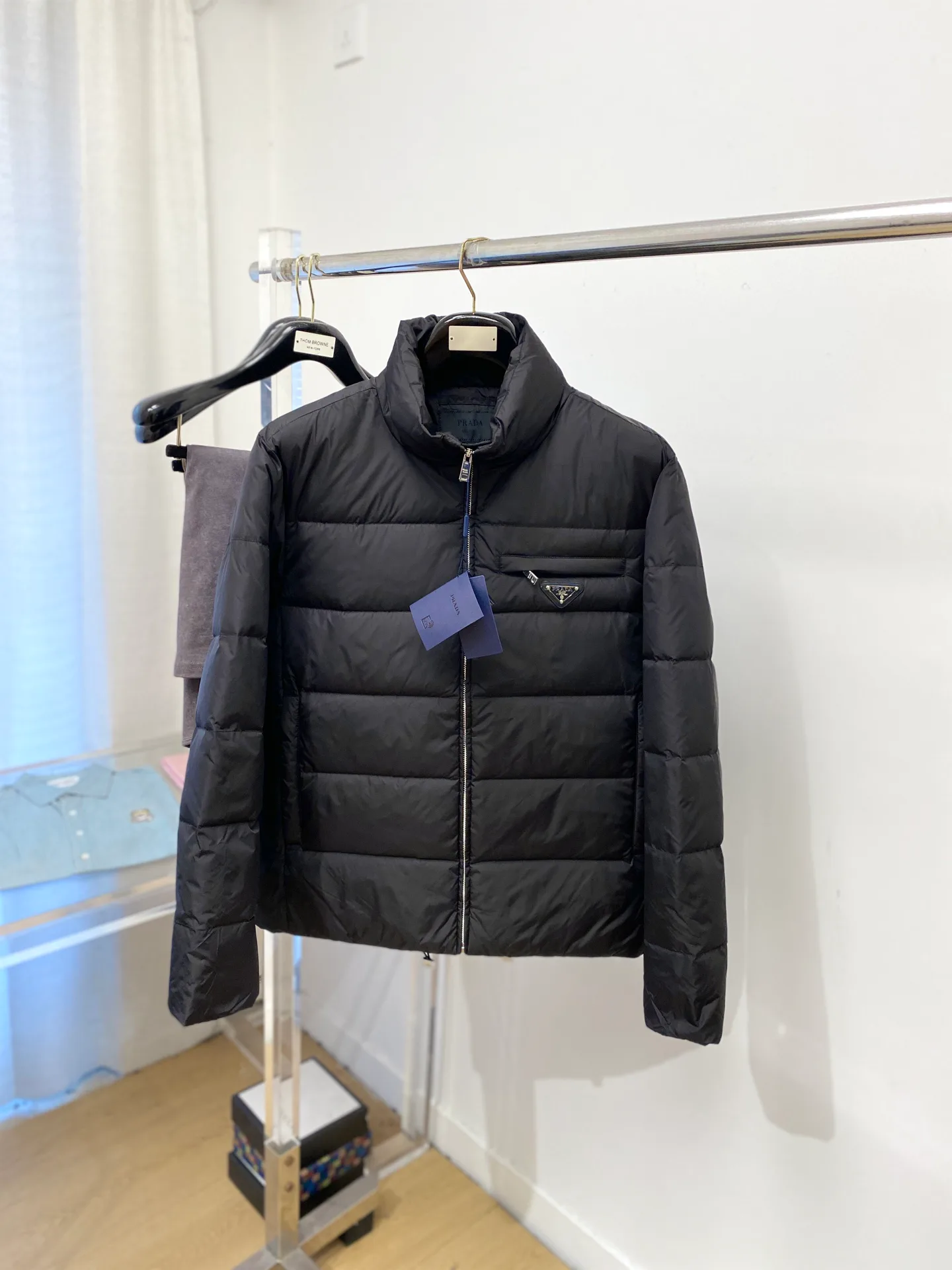 Куртки И Пуховики Мужские Prada 1941414