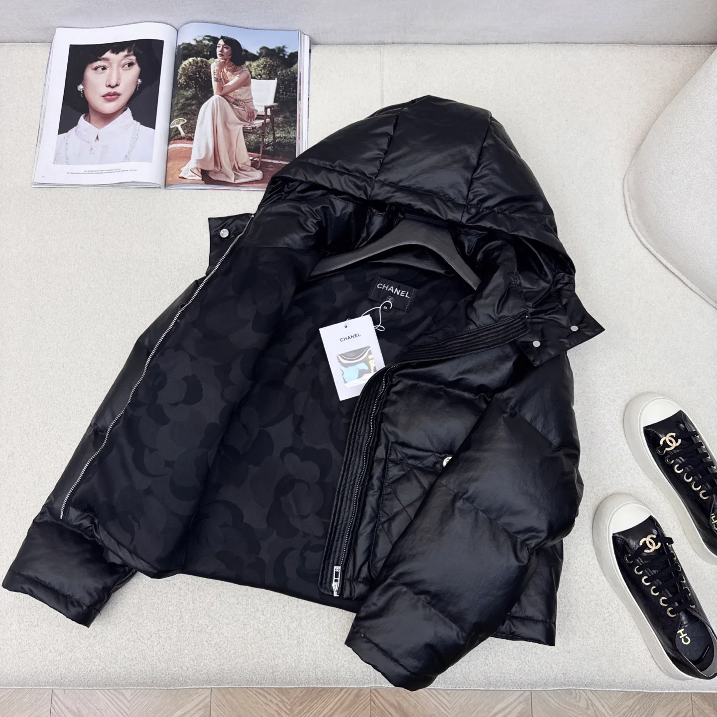 Куртки И Пуховики Женские Chanel 109810