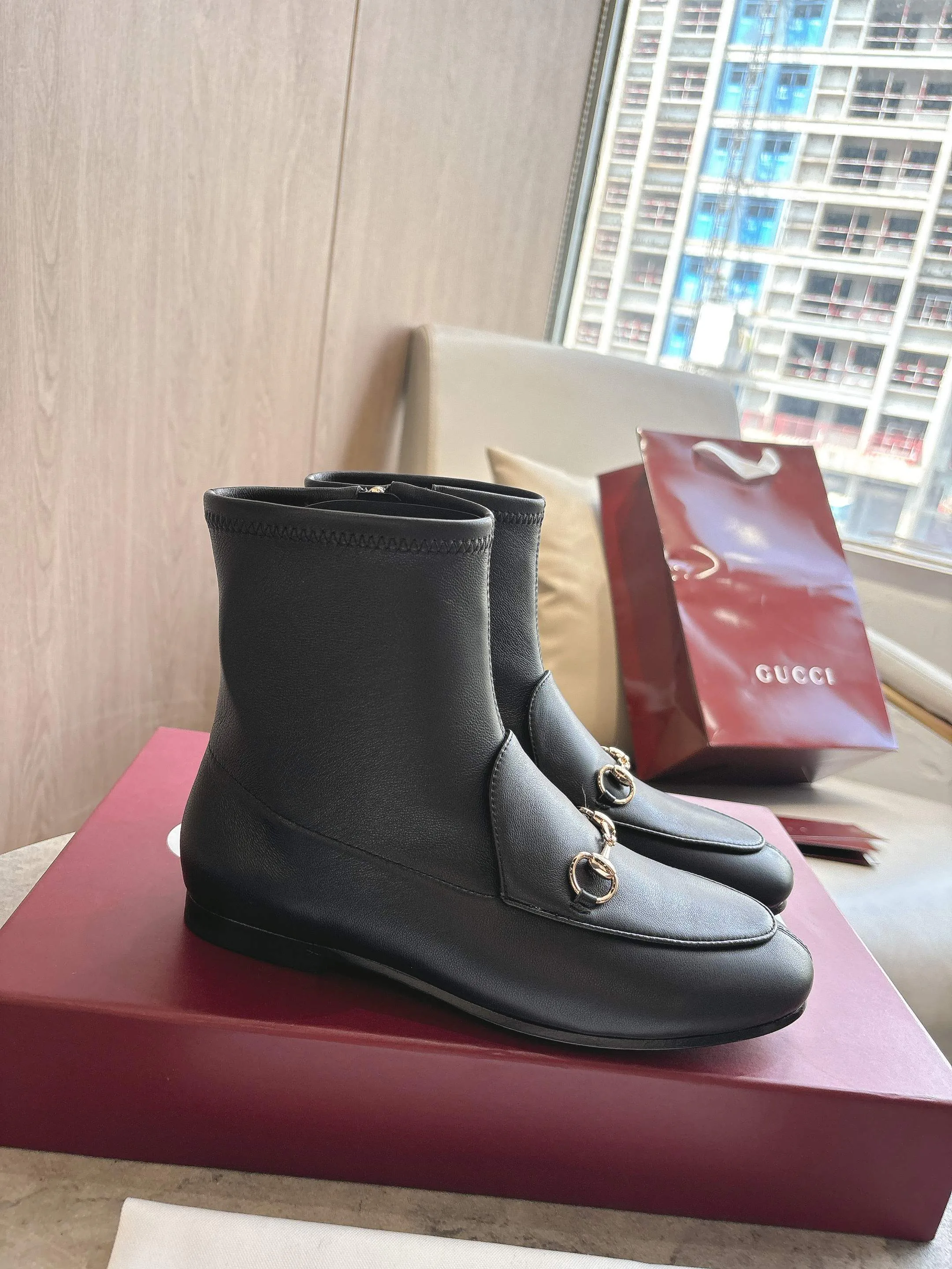 Ботинки Женские Gucci 176049