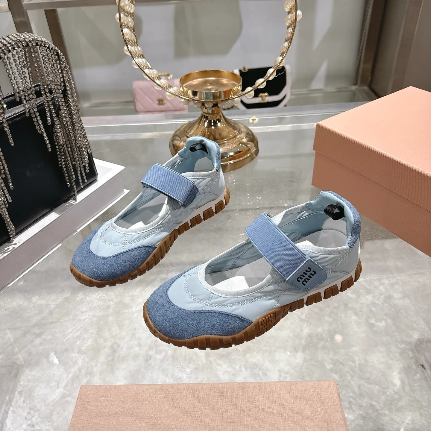 Балетки Женские Miu Miu 1881266