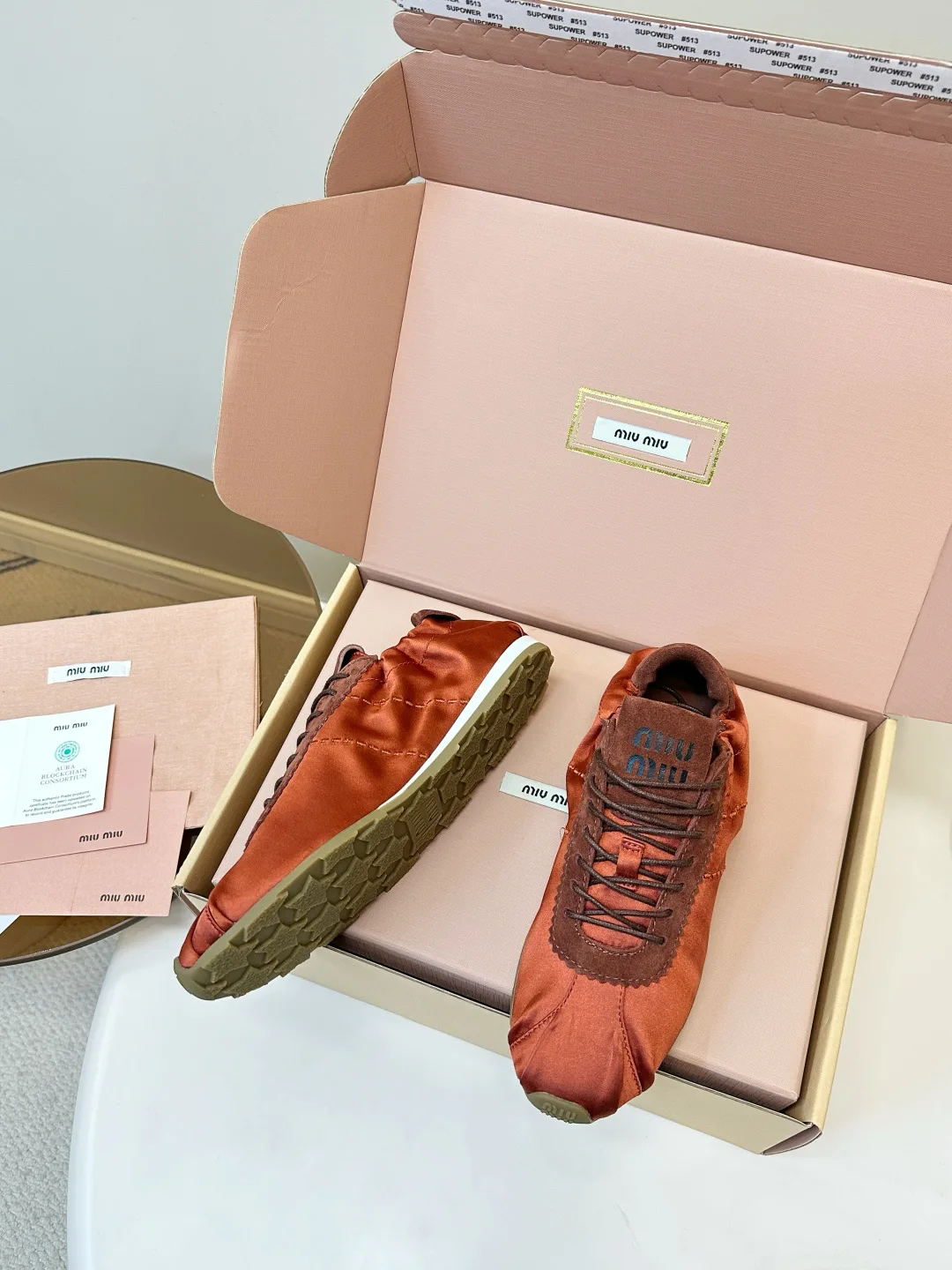 Кроссовки Женские Miu Miu 327986