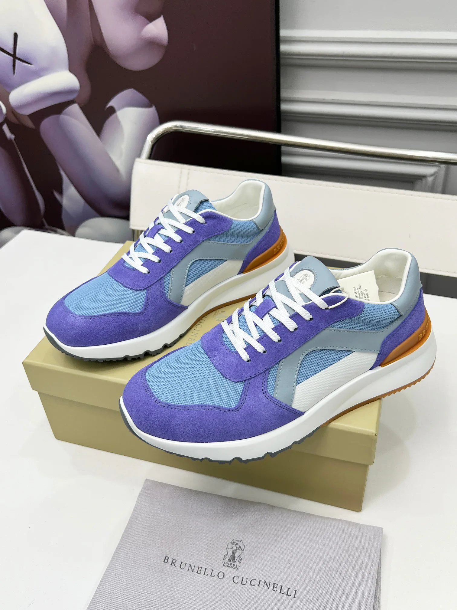 Кроссовки Мужские Brunello Cucinelli 78055