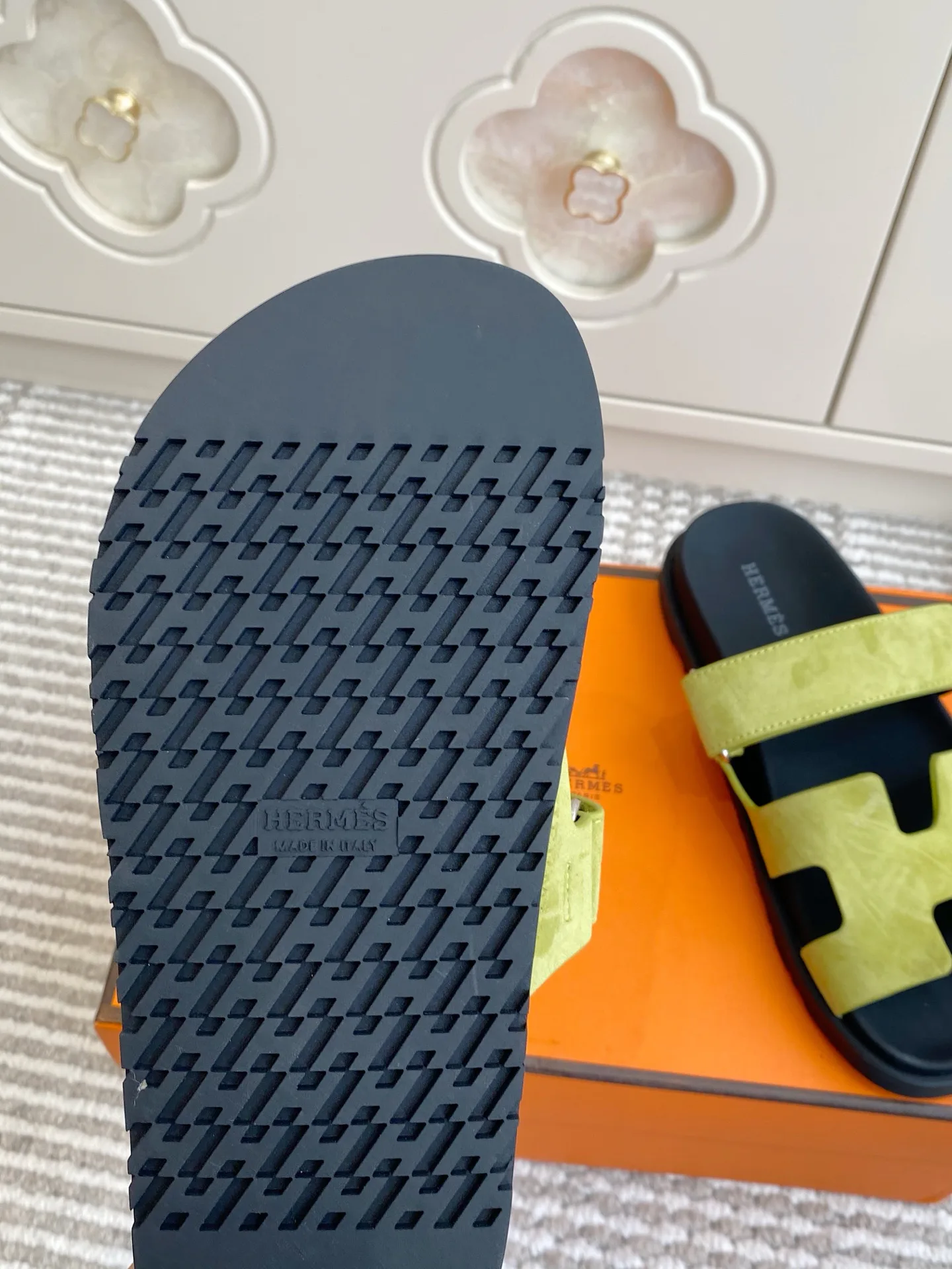 Шлепанцы Женские Hermes 1384867
