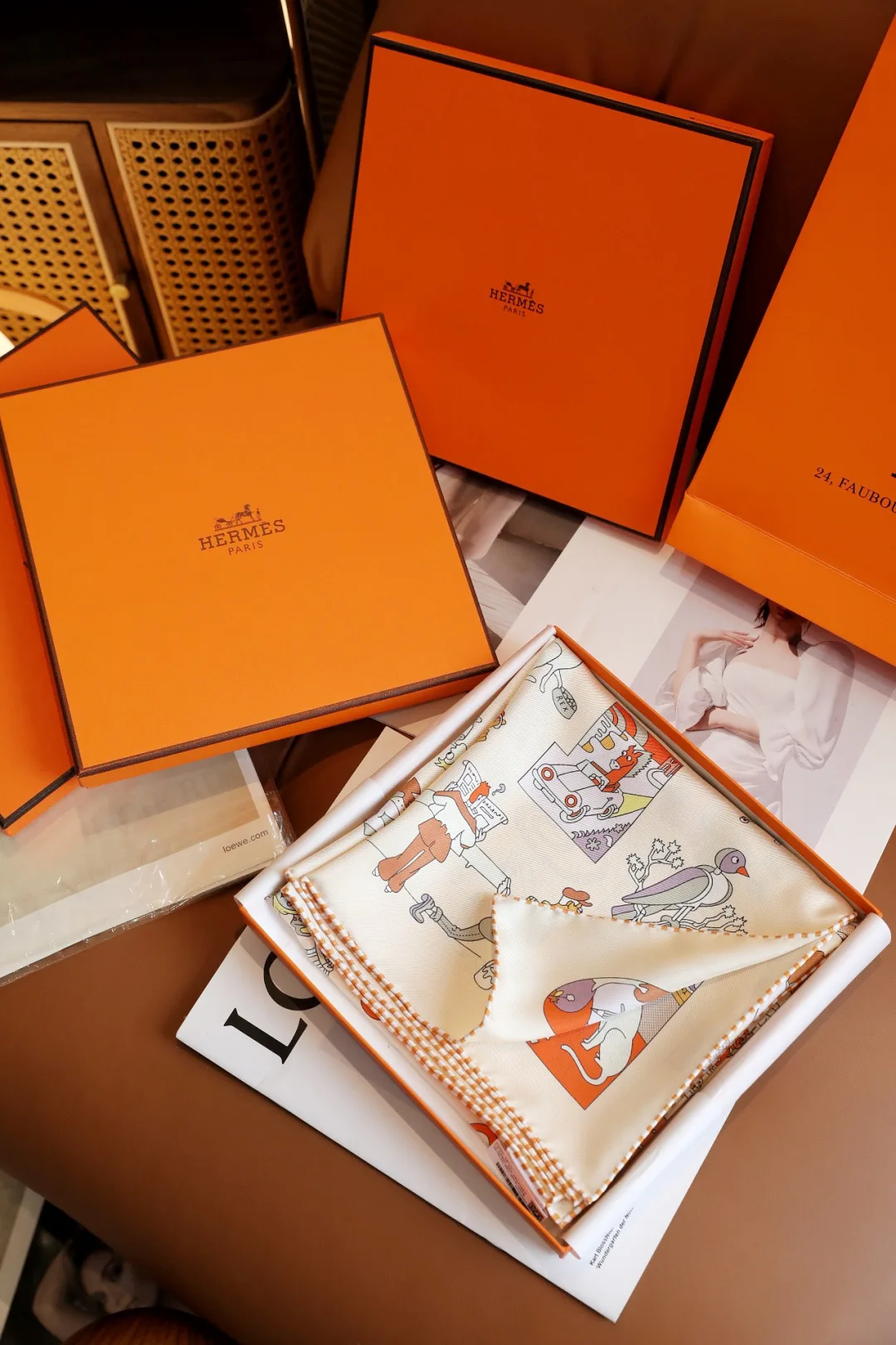 Платки Hermes 9648177