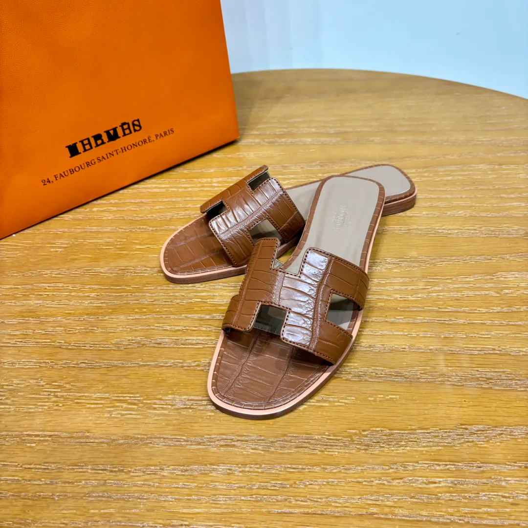 Шлепанцы Женские Hermes 4556174