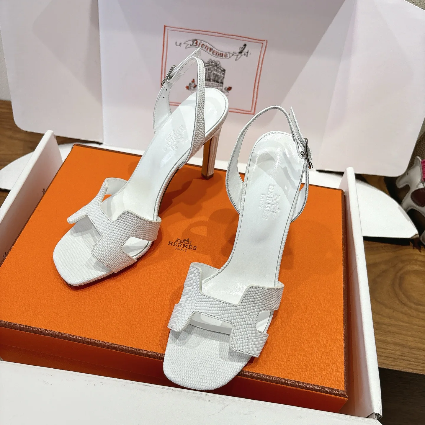 Босоножки Женские Hermes 2959616