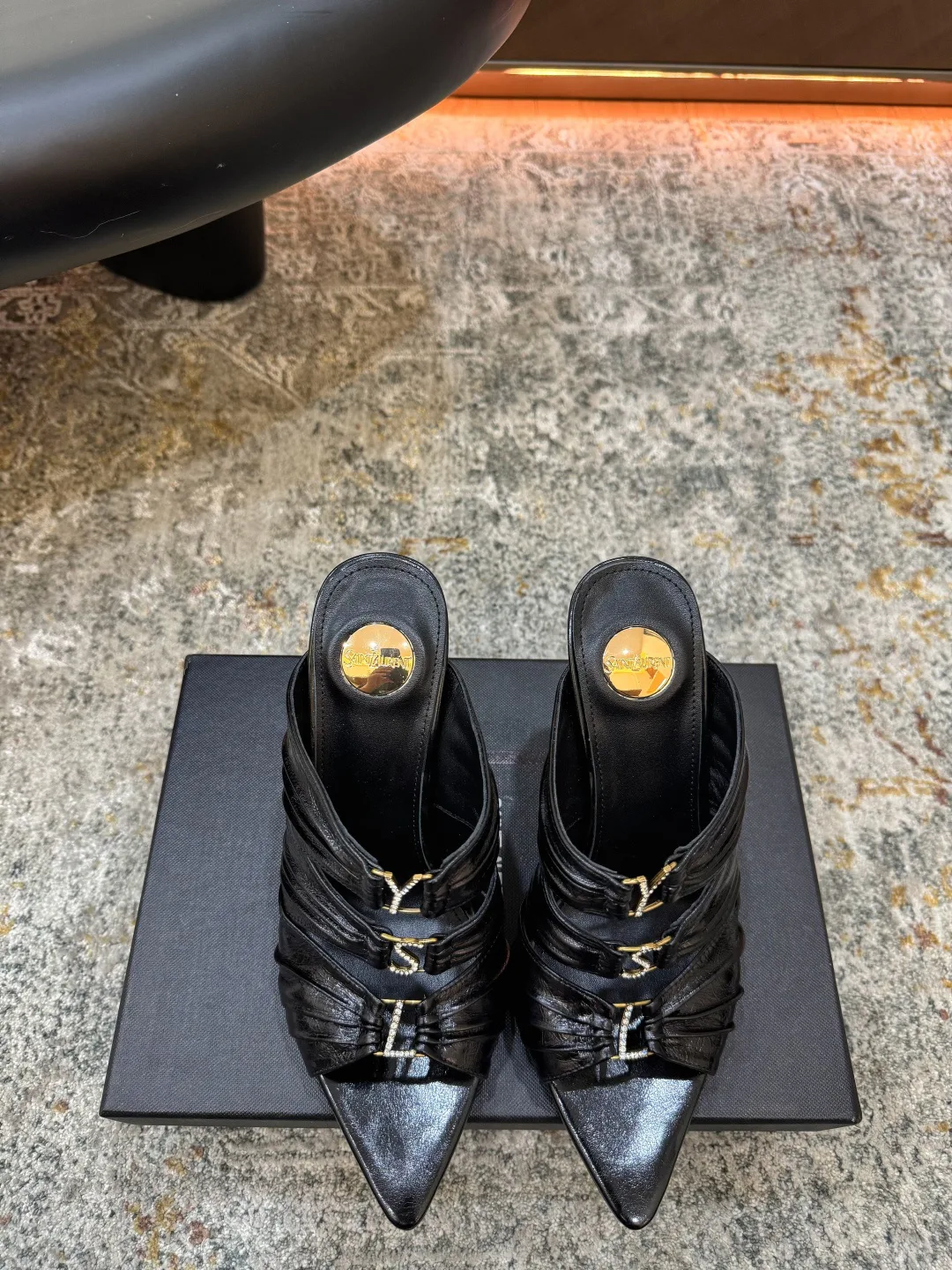 Босоножки Женские Saint Laurent 11579364