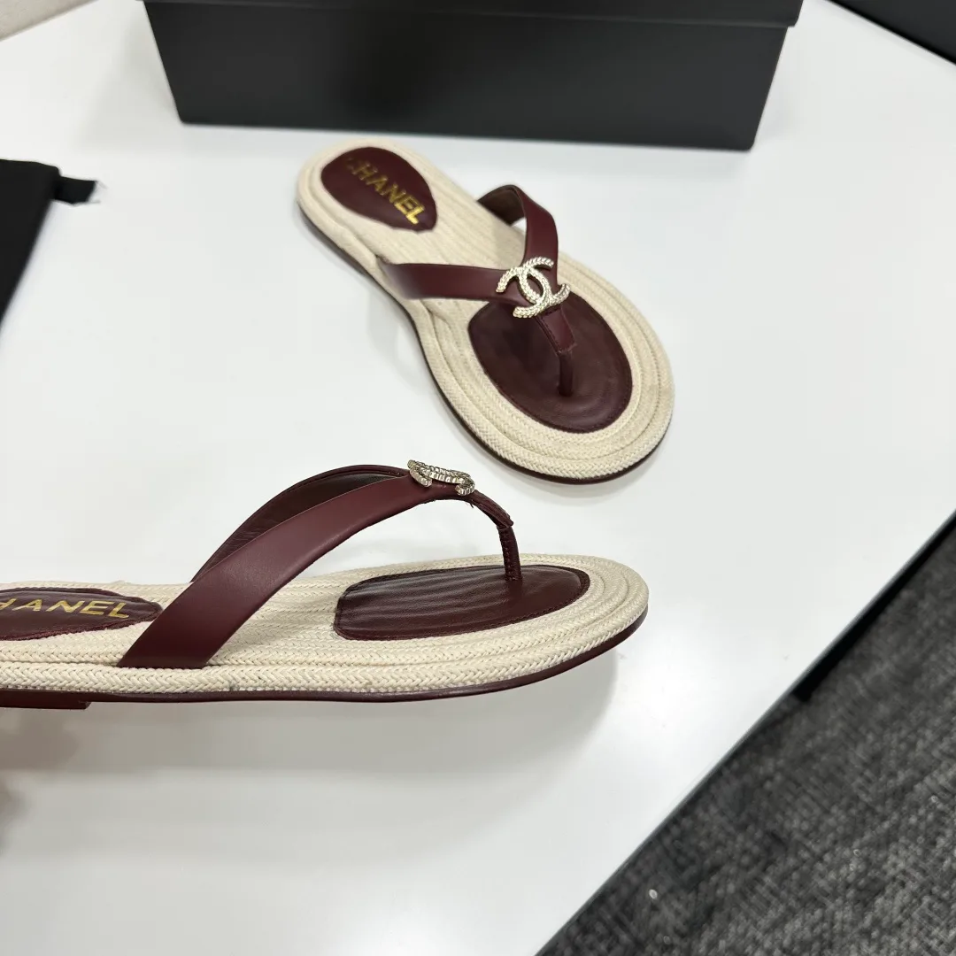 Шлепанцы Женские Chanel 496284