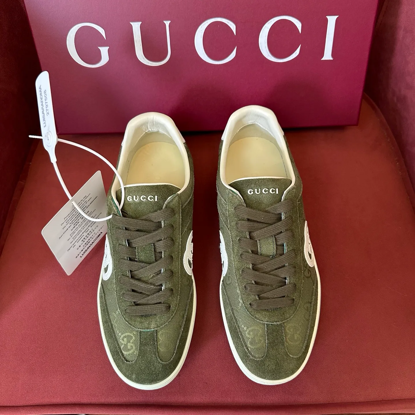 Кеды Женские Gucci 415884