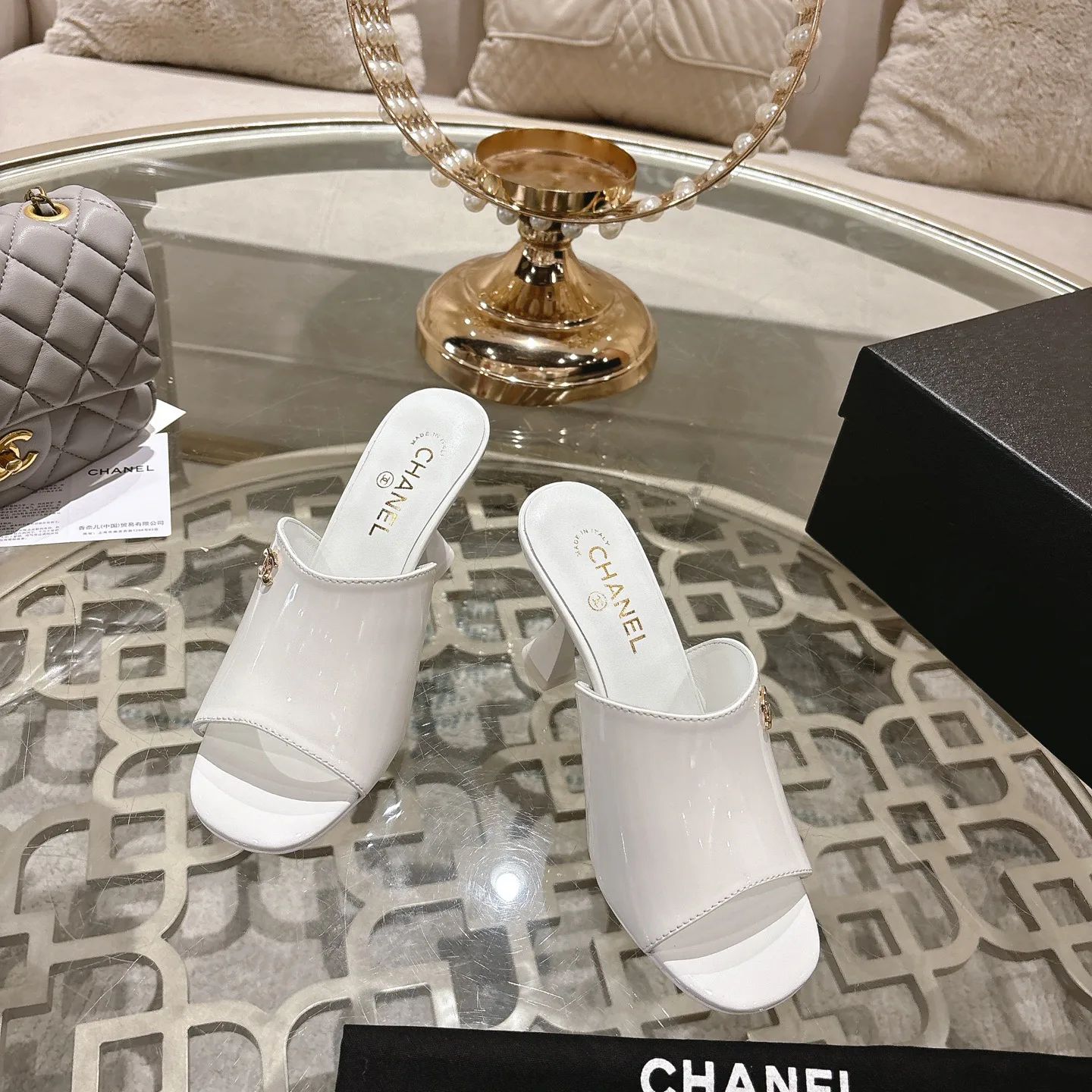 Босоножки Женские Chanel 1590813