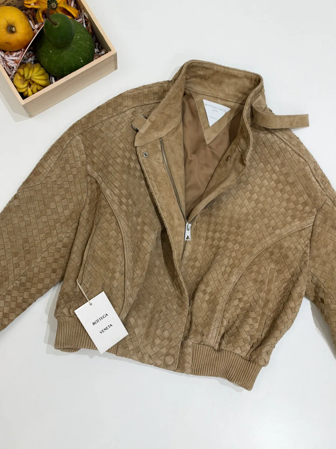 Кожаные Куртки И Дублёнки Женские Bottega Veneta 19001538