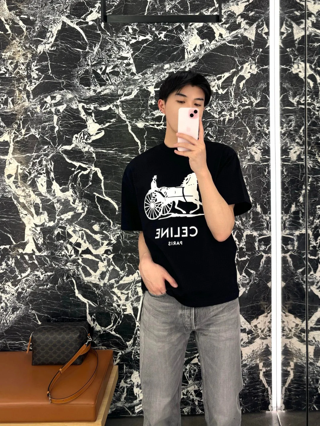 Футболки Мужские Celine 11430021