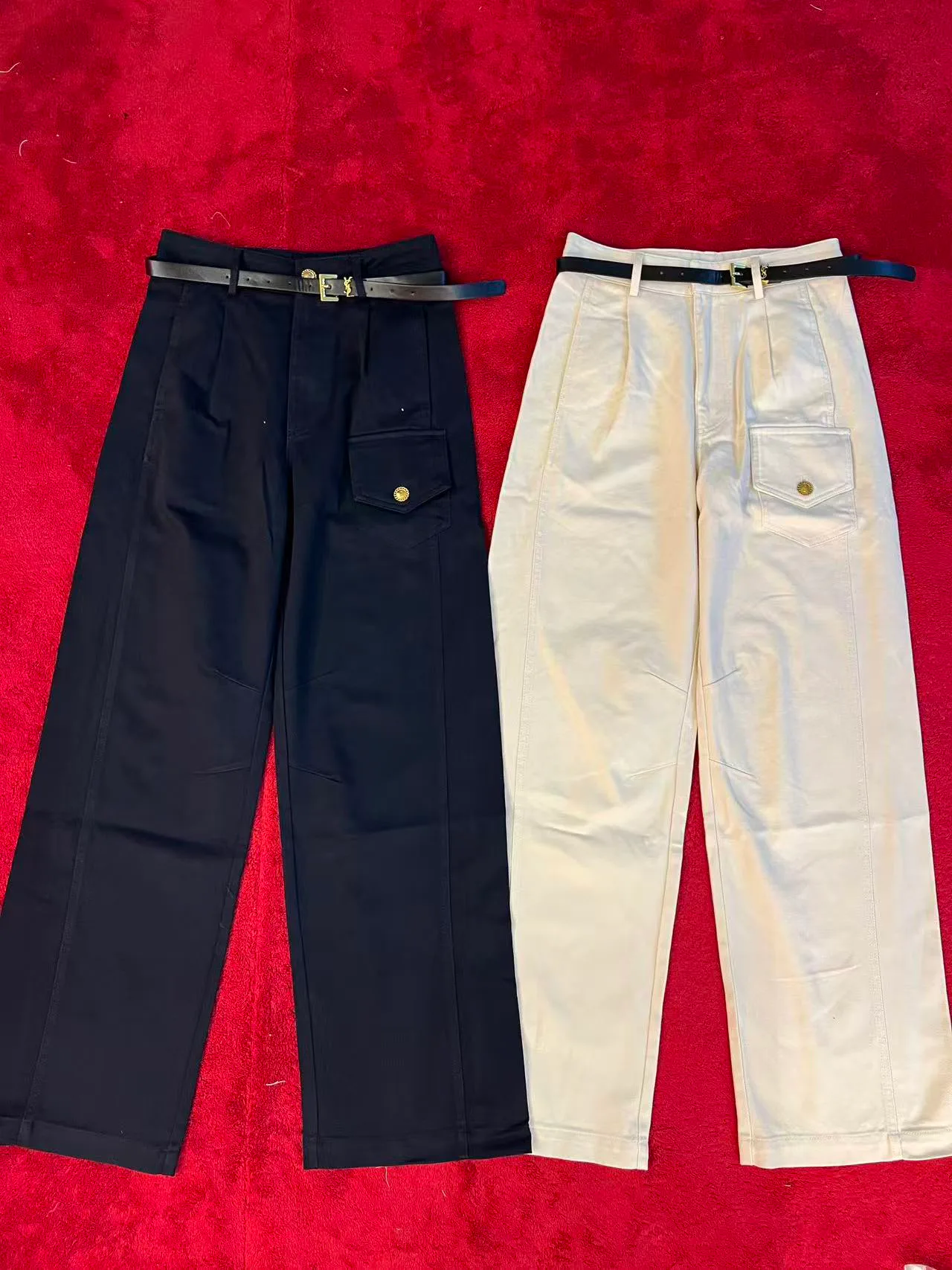 Брюки Женские Saint Laurent 64087