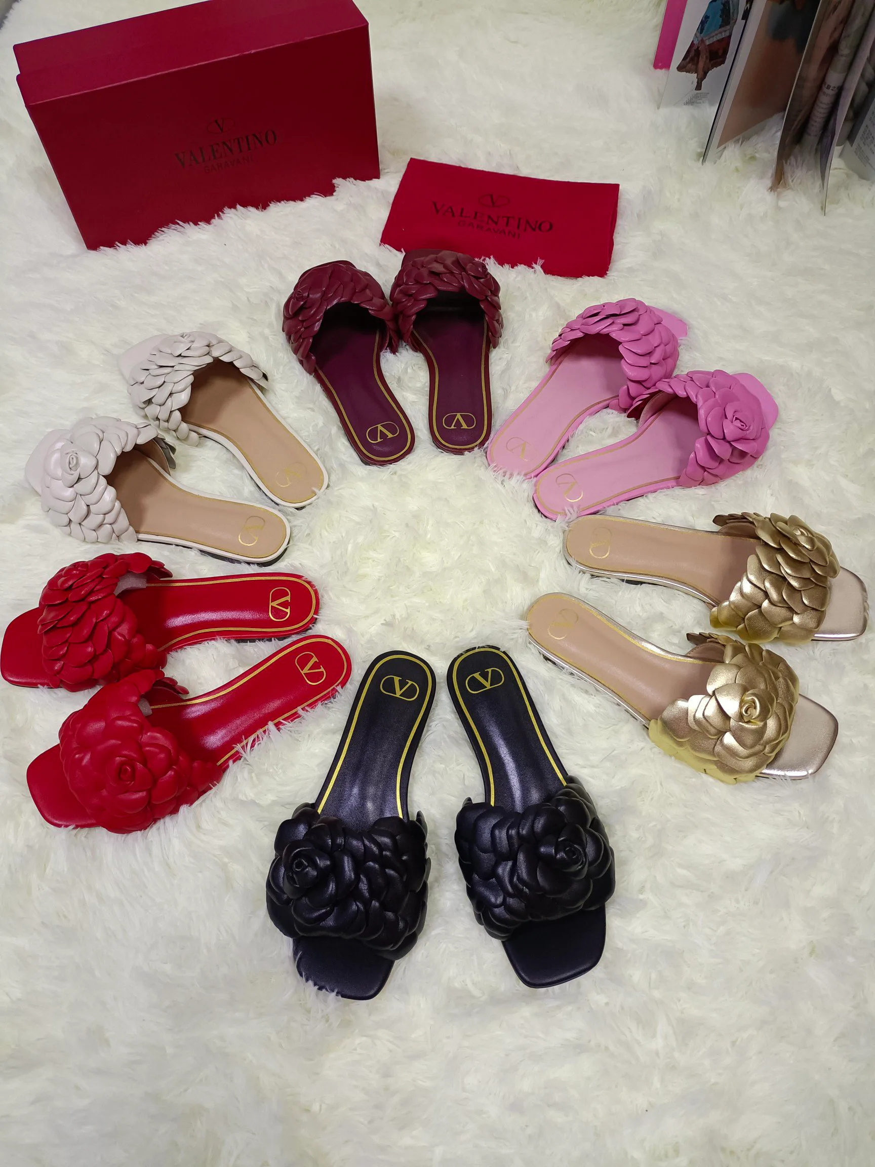 Шлепанцы Женские Valentino 1384923