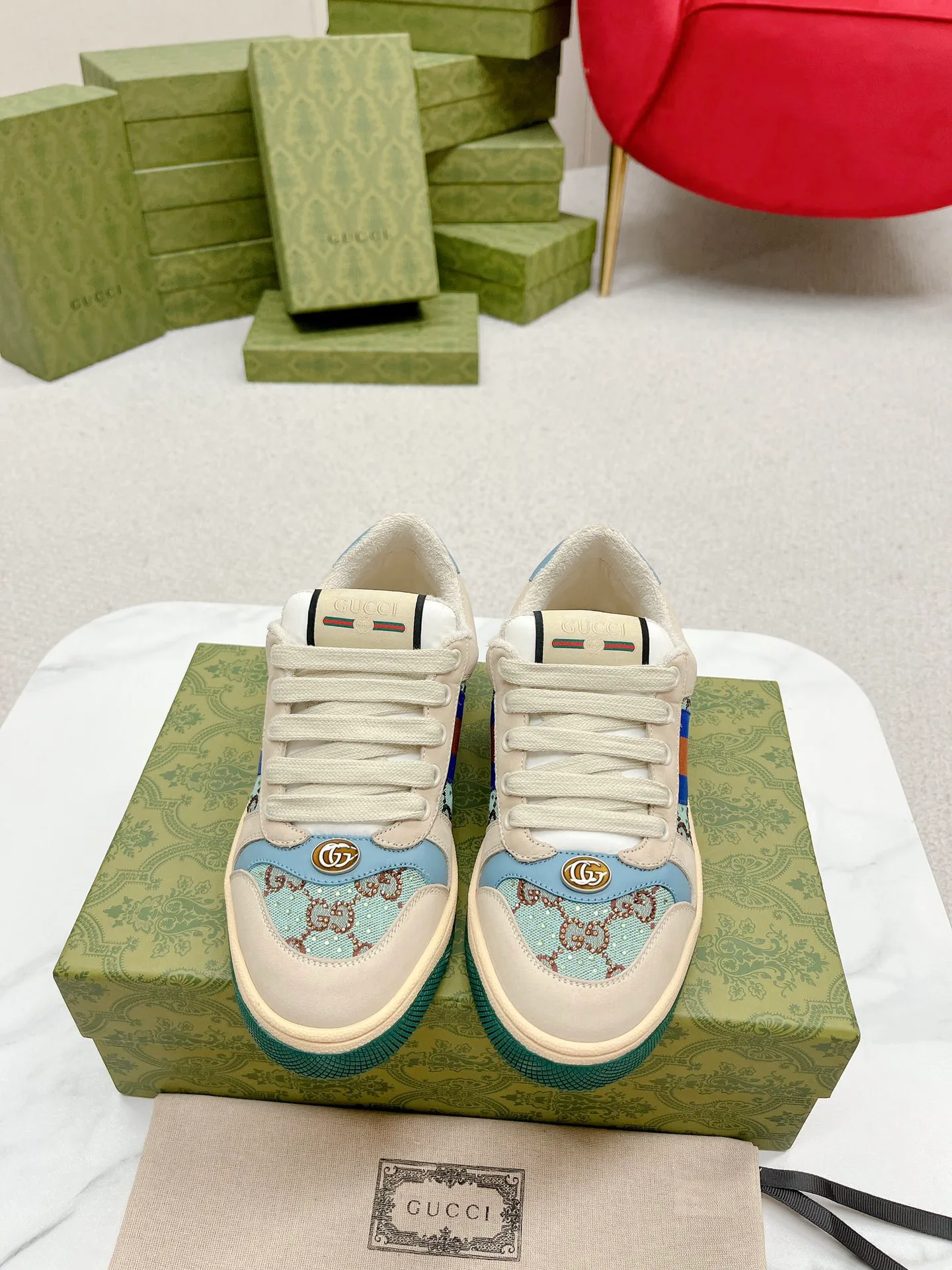 Кеды Женские Gucci 4784250