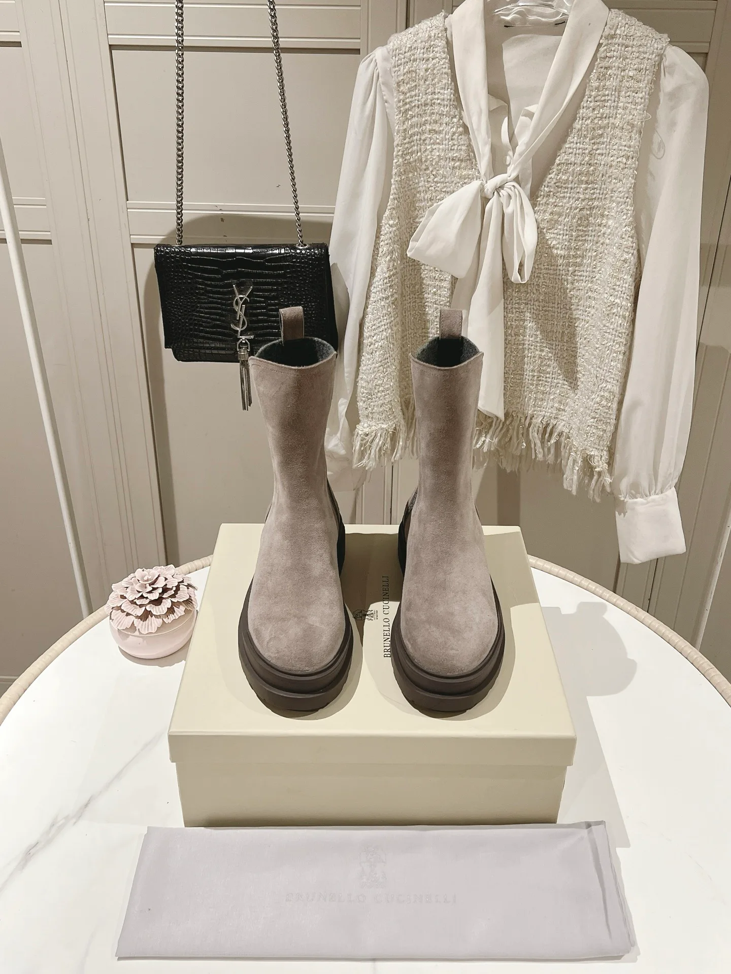 Ботинки Женские Brunello Cucinelli 18217268
