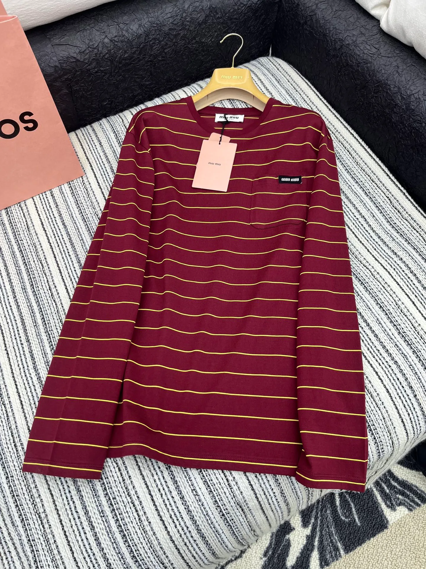 Лонгсливы Женские Miu Miu 12520