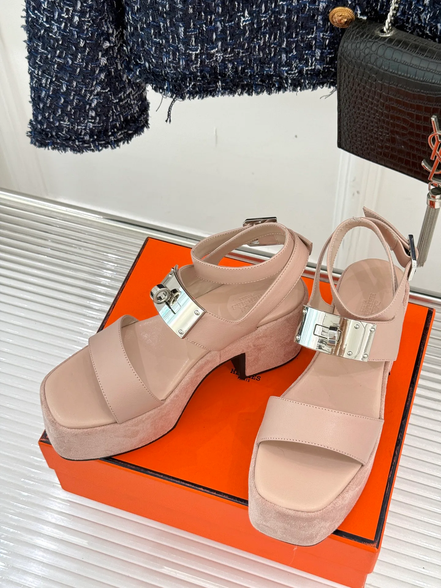 Босоножки Женские Hermes 11543759