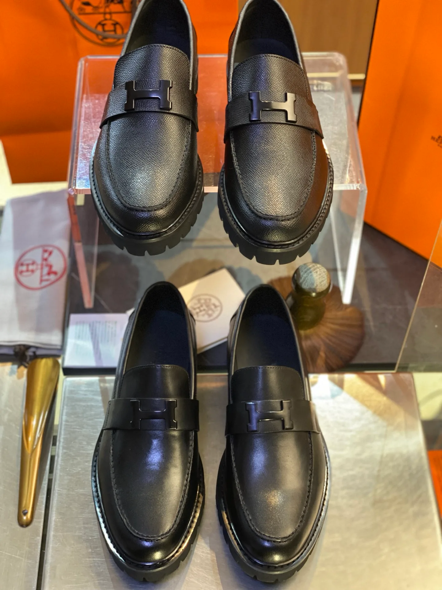 Лоферы И Туфли Мужские Hermes 17845