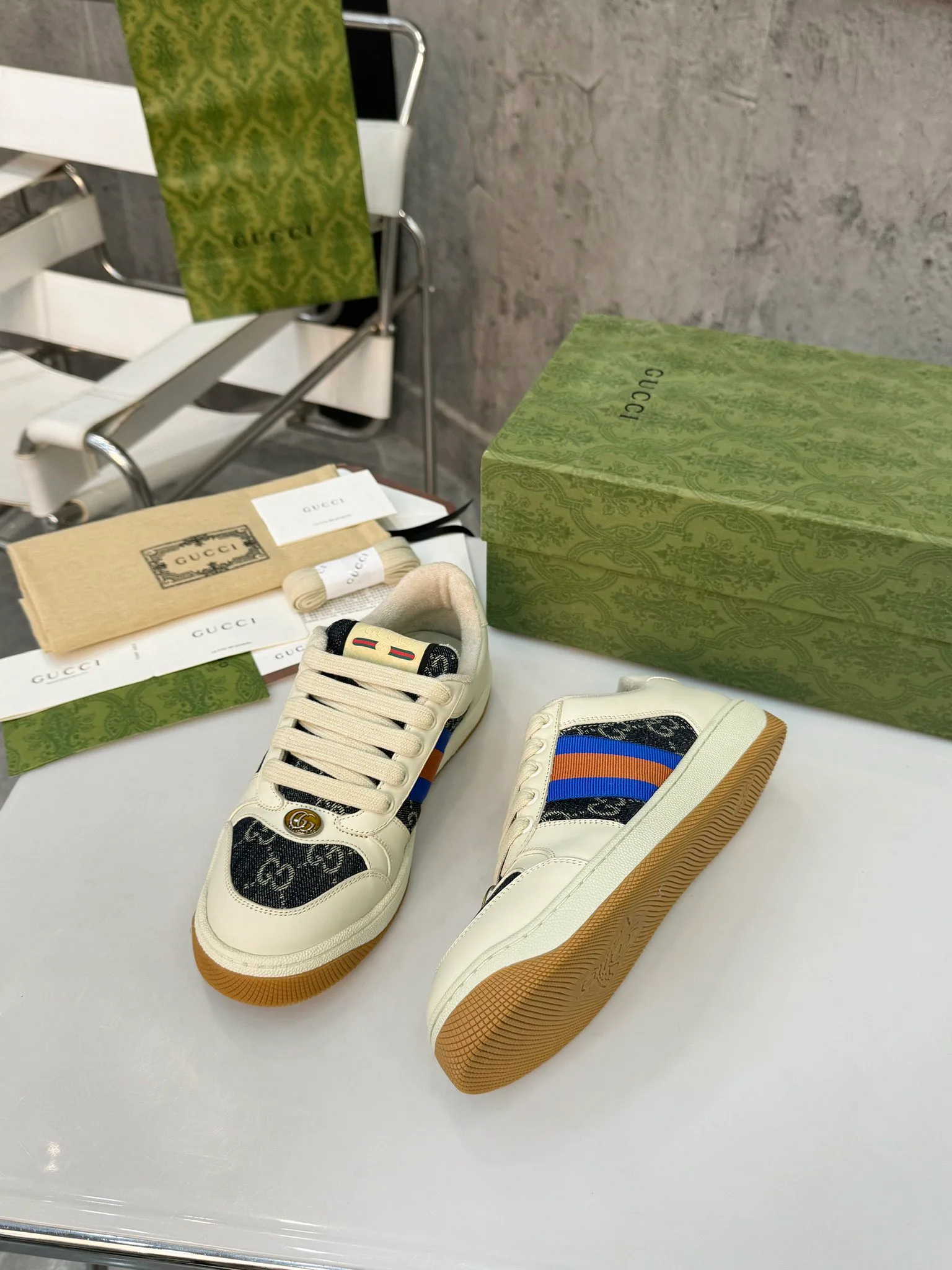 Кеды Женские Gucci 11576007