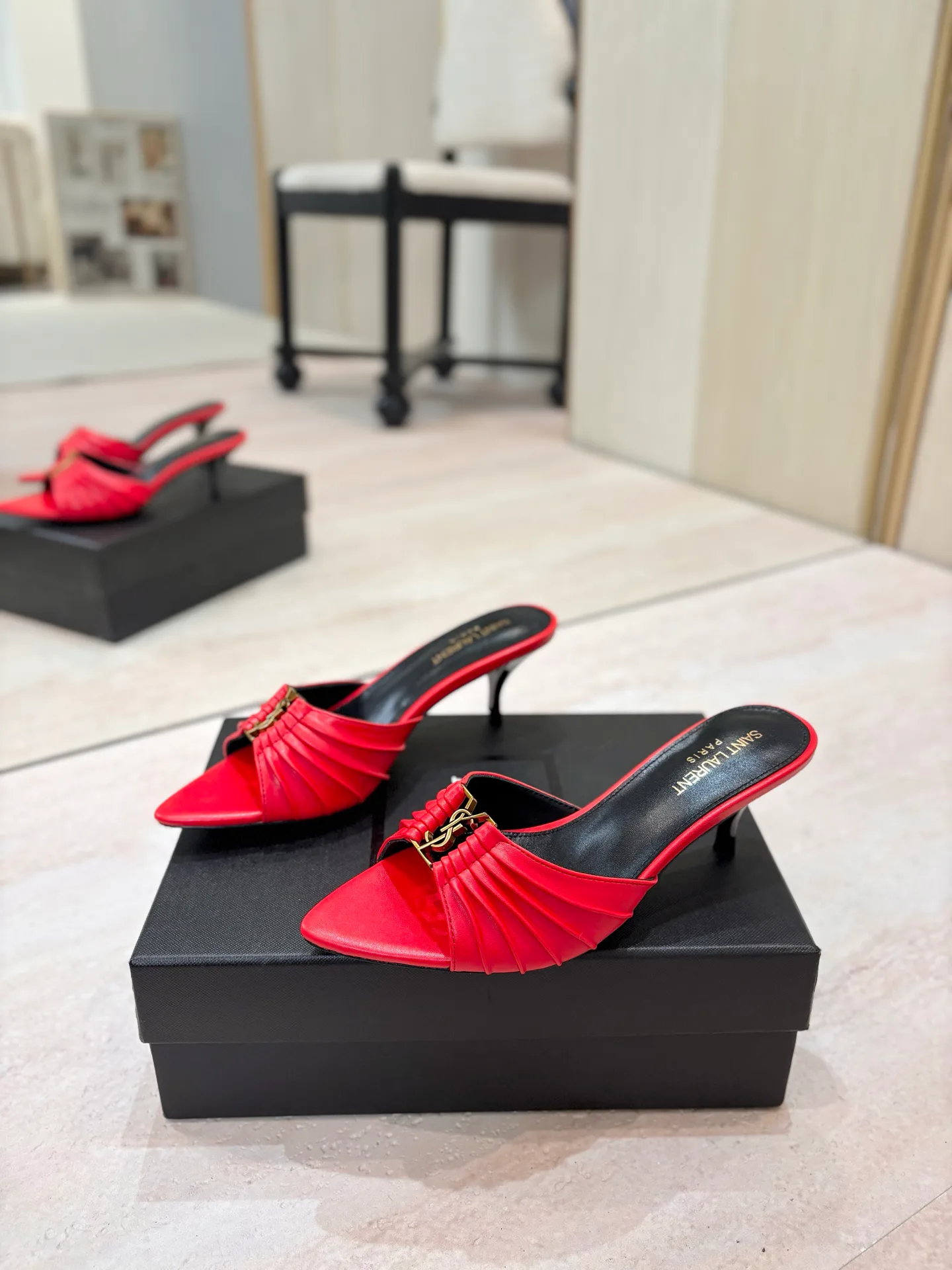 Мюли И Сабо Женские Saint Laurent 17476038