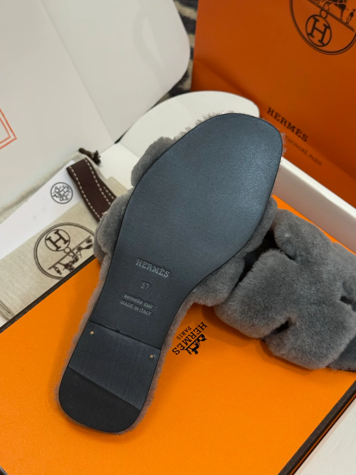 Тапочки Женские Hermes 60703