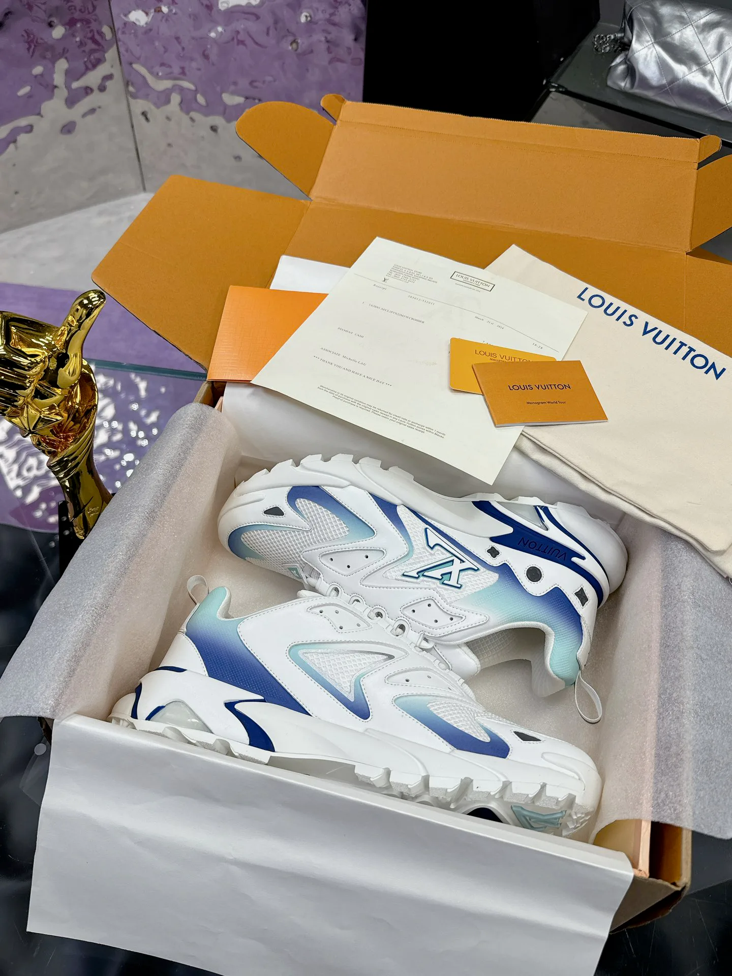 Кроссовки Мужские Louis Vuitton 841703