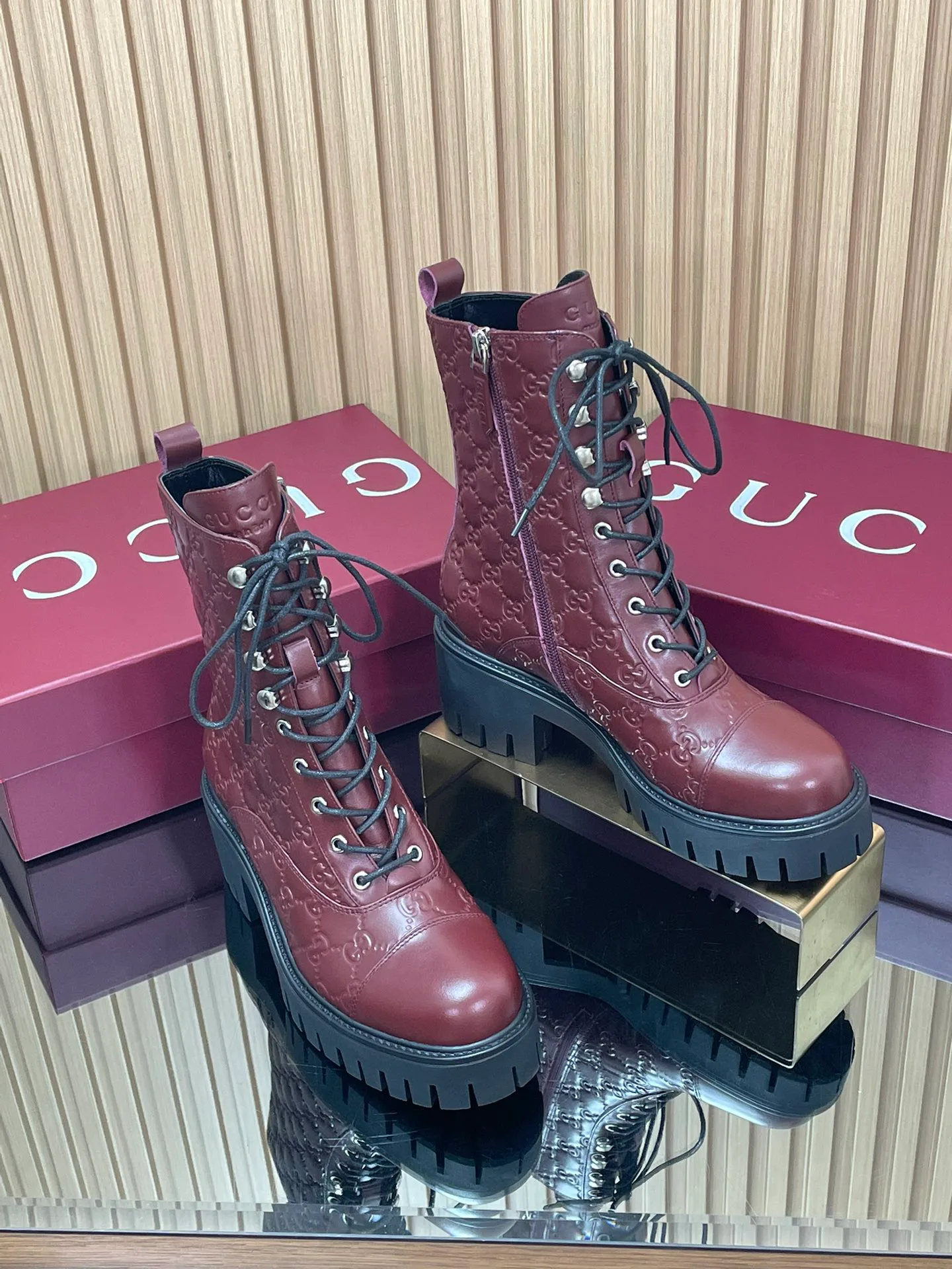 Ботинки Женские Gucci 195317