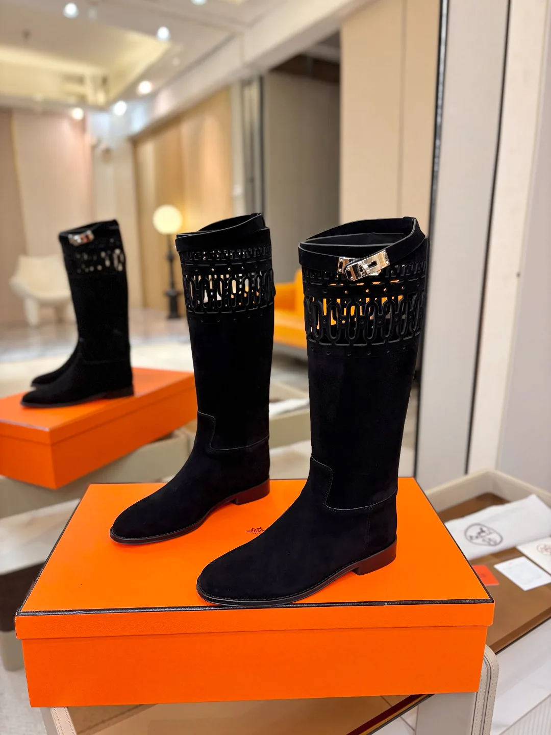 Сапоги Женские Hermes 18521308