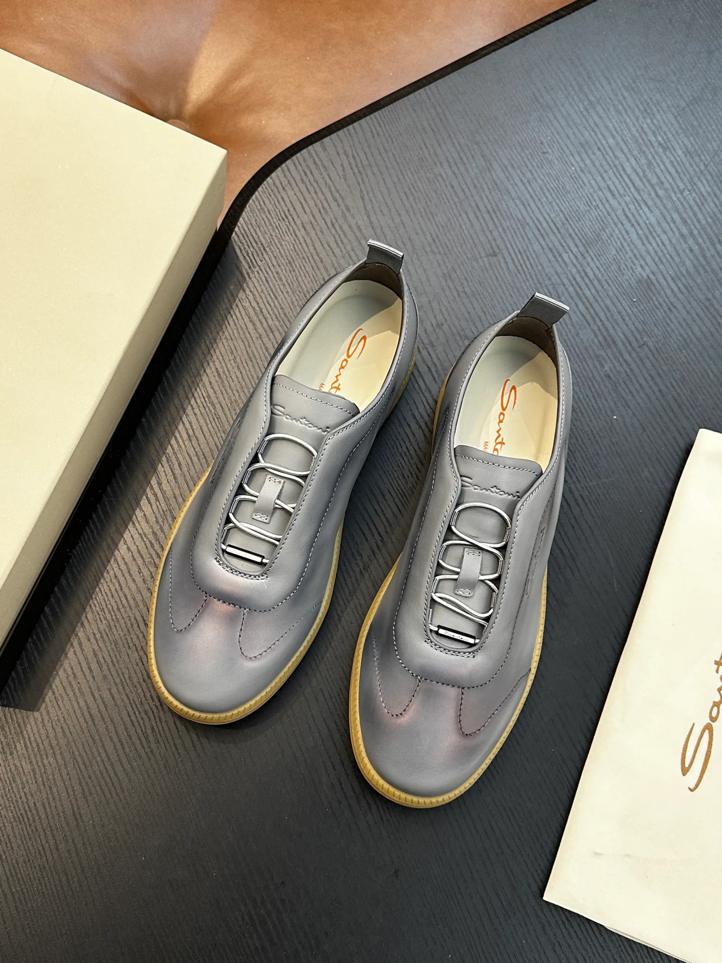 Кеды Мужские Santoni 1887237