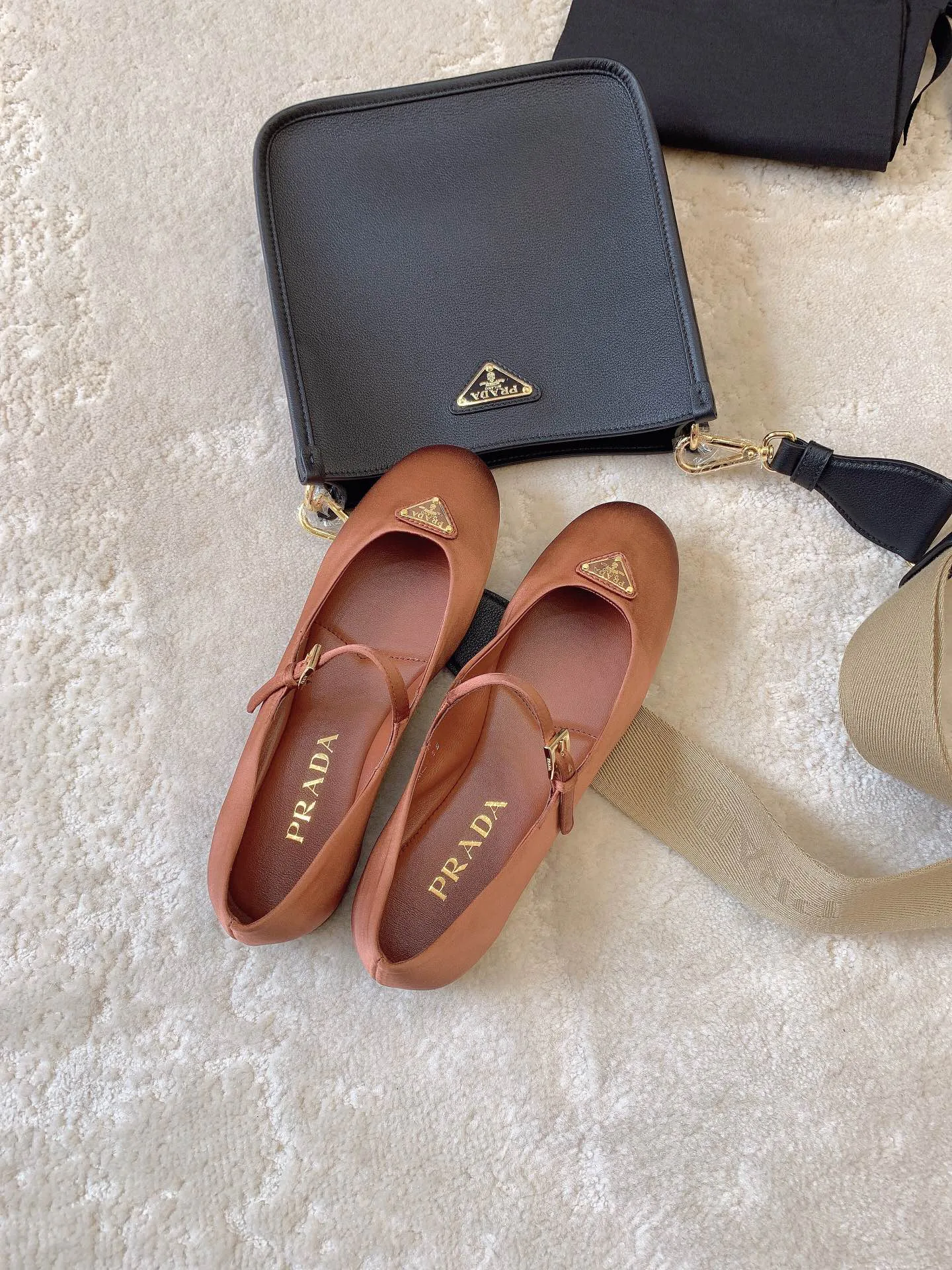 Балетки Женские Prada 4862267