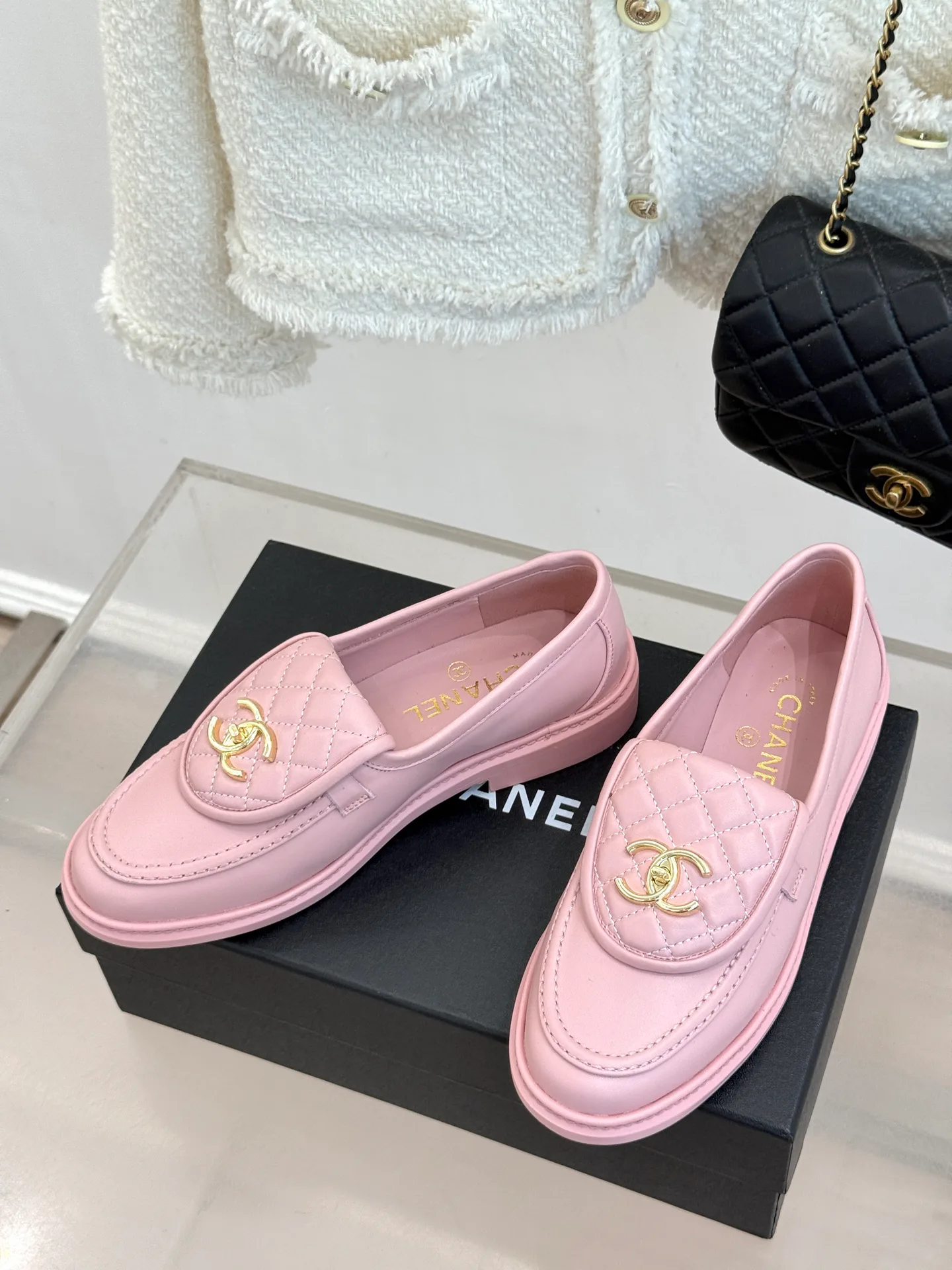 Лоферы И Мокасины Женские Chanel 17336073