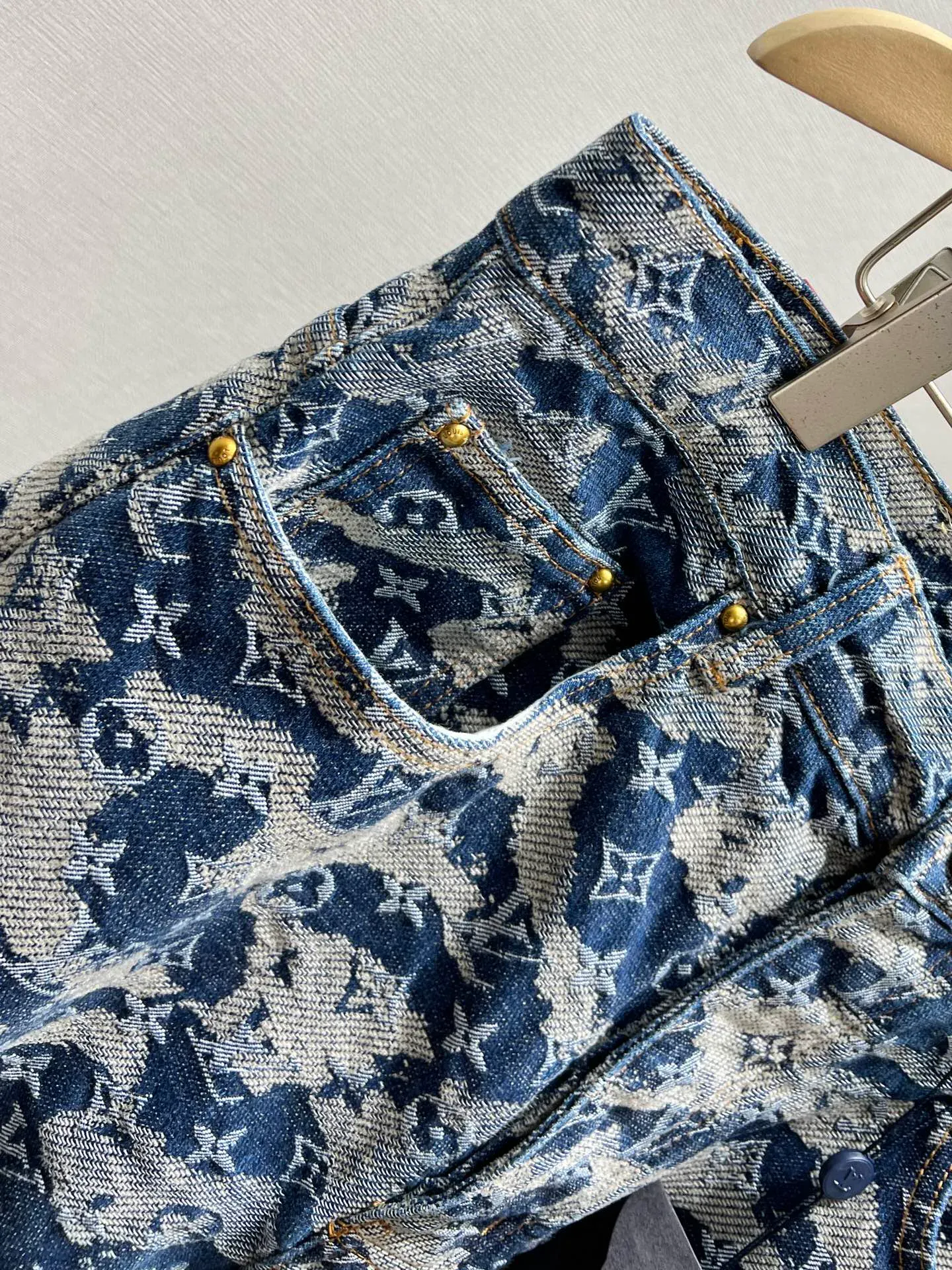 Джинсы Мужские Louis Vuitton 773829