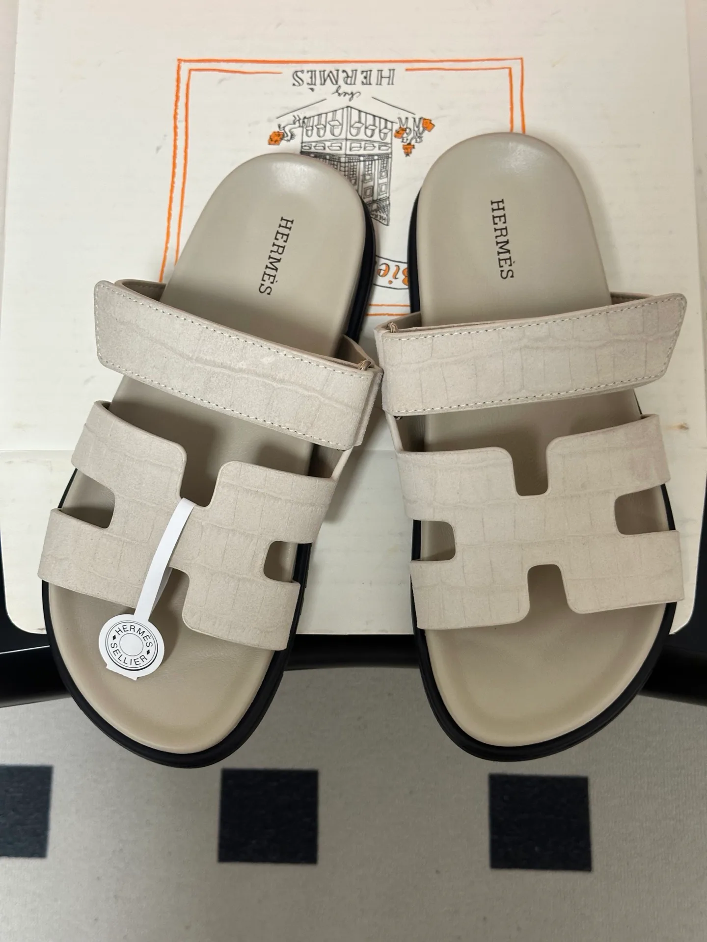 Шлепанцы Женские Hermes 17557928