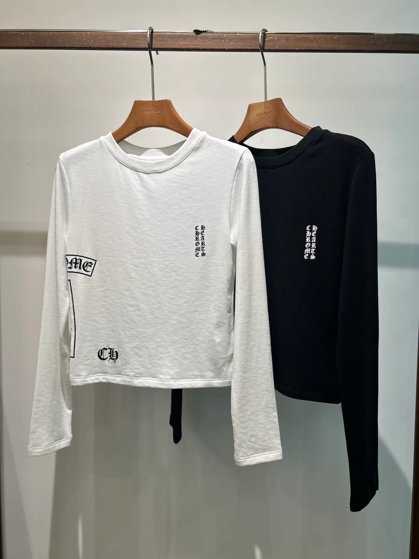Лонгсливы Женские Chrome Hearts 18771148